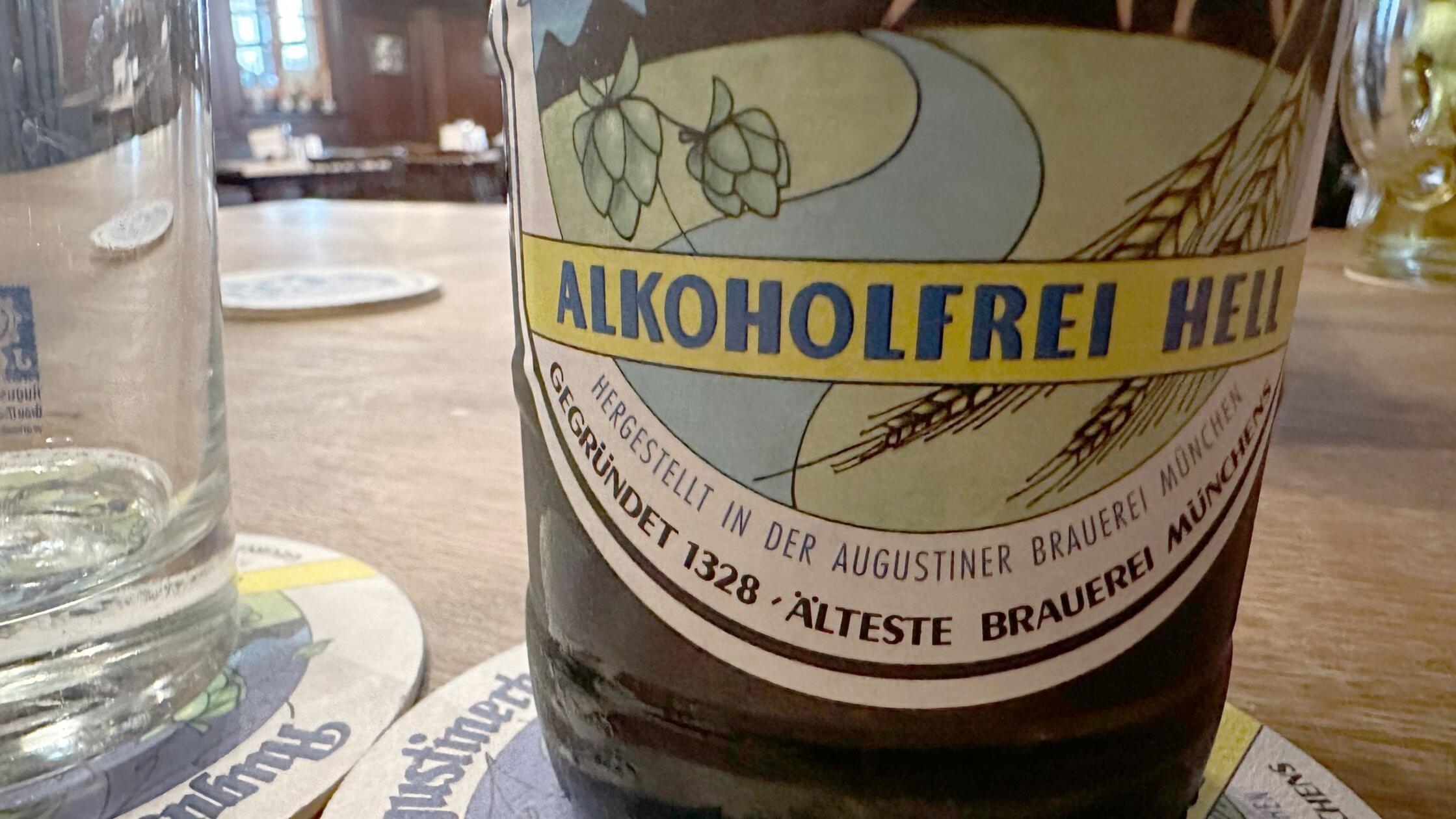 Das alkoholfreie Bier «Augustiner Alkoholfrei Hell