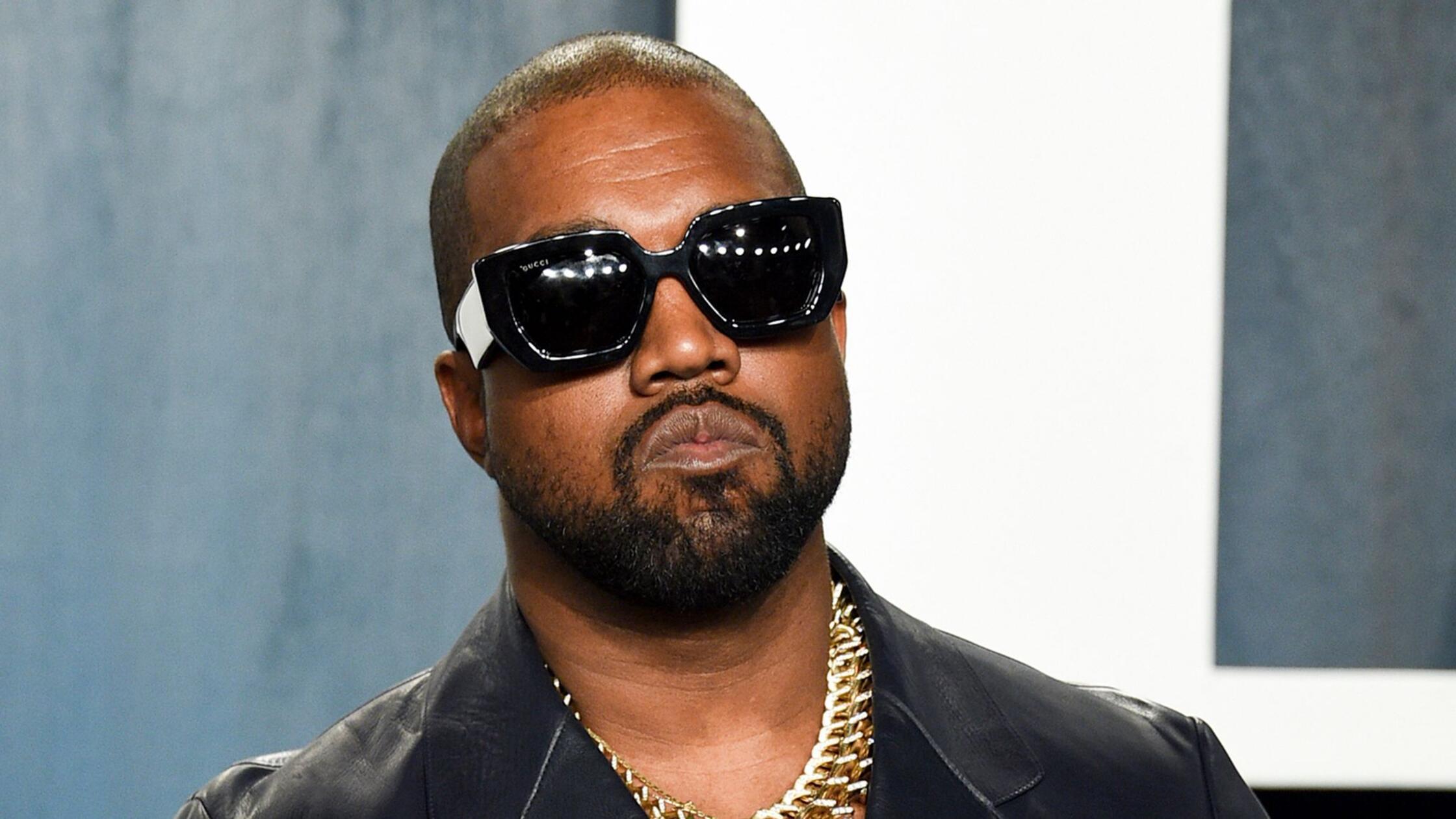 Kanye West, US-Rapper, kommt zur Vanity Fair Oscar