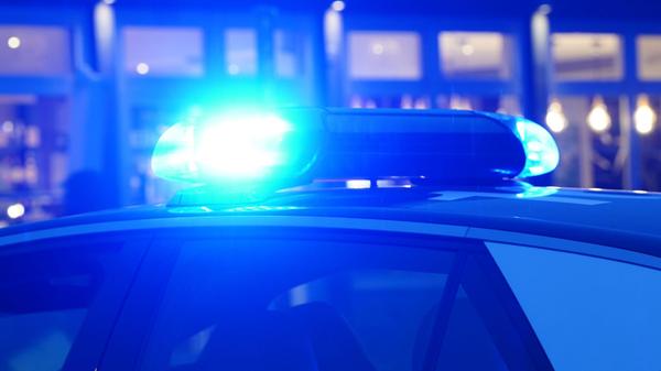 ARCHIV - 21.02.2024, Hamburg: Ein Streifenwagen de