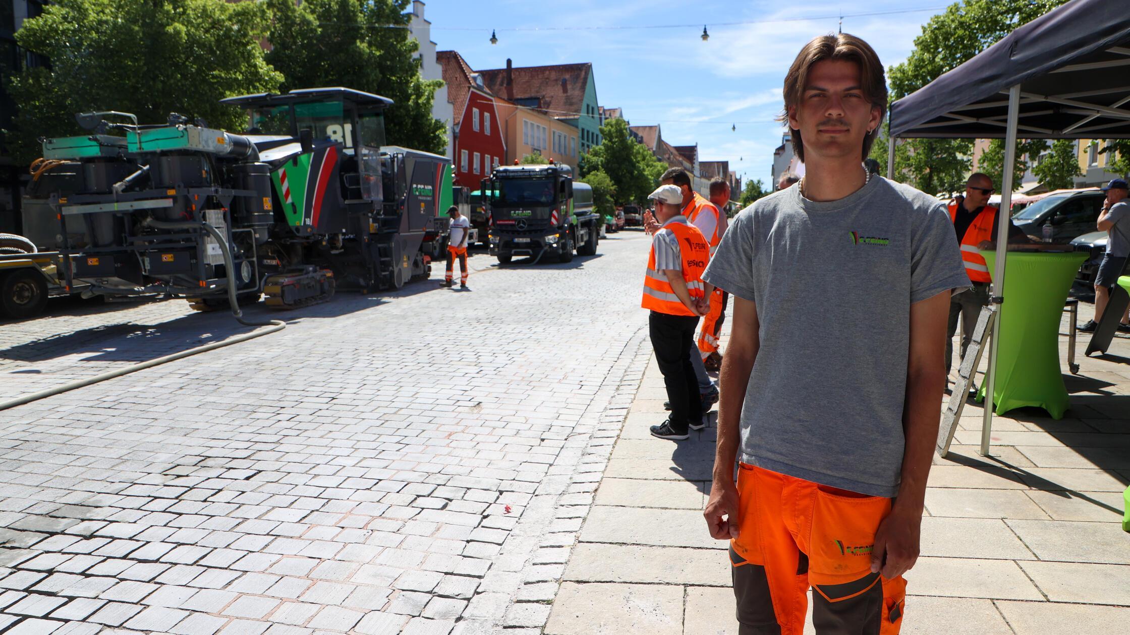 Schleifarbeiten Untere Marktstraße Neumarkt