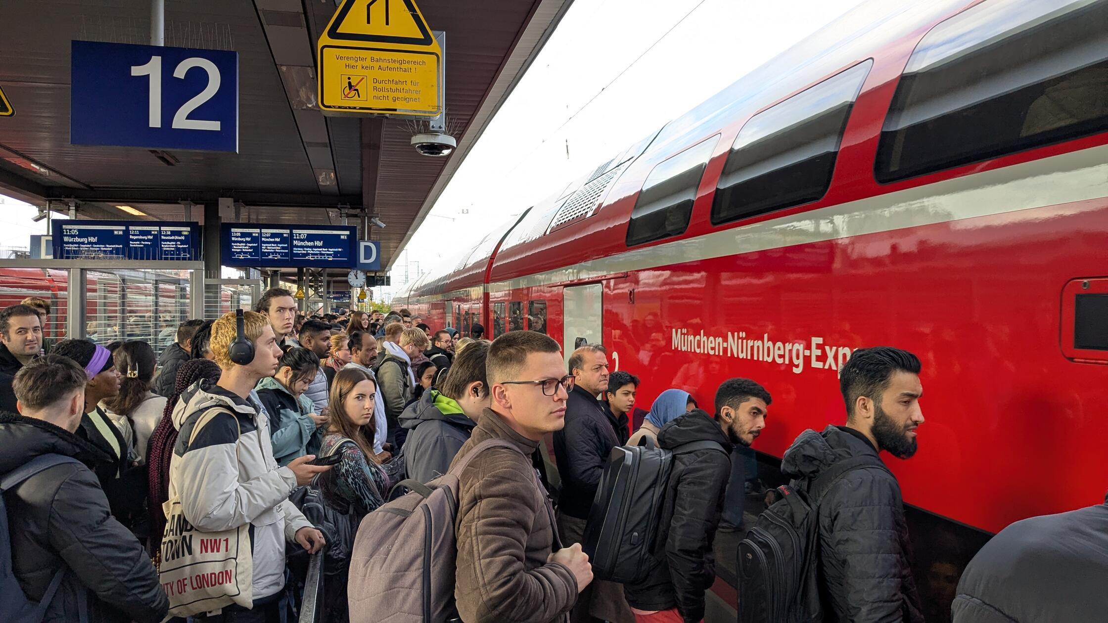 RE1 Nürnberg Allersberg München
