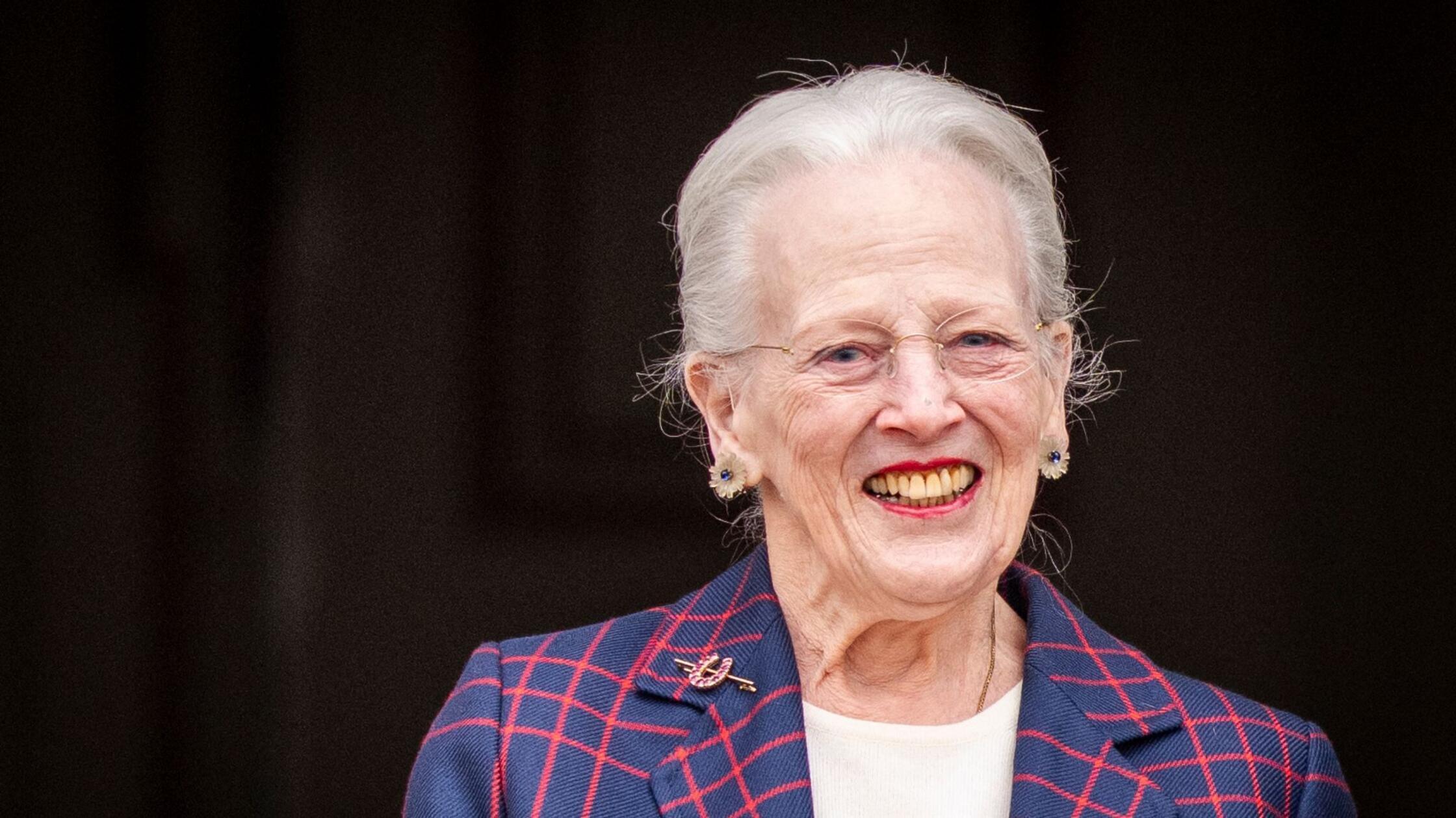 Dänemarks ehemalige Königin Margrethe lächelt an i