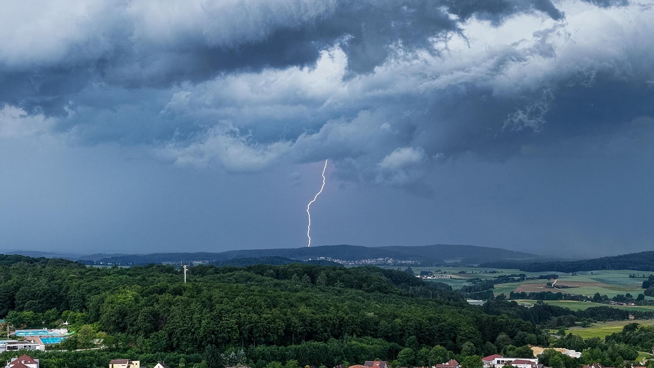 Nach dem schweren Unwetter in der Region kommt es 