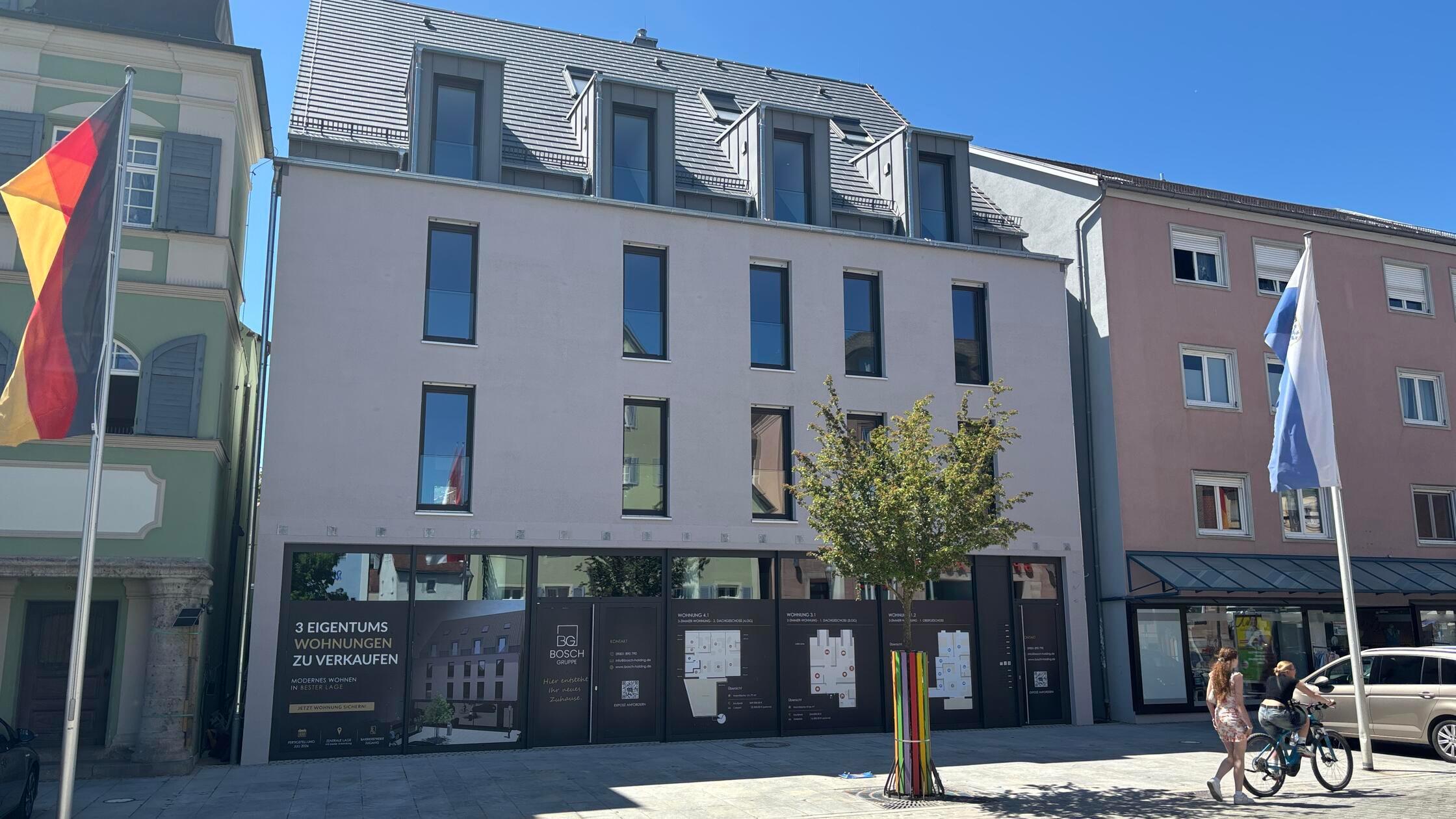 Bosch Haus Marktplatz Außenfassade fertig