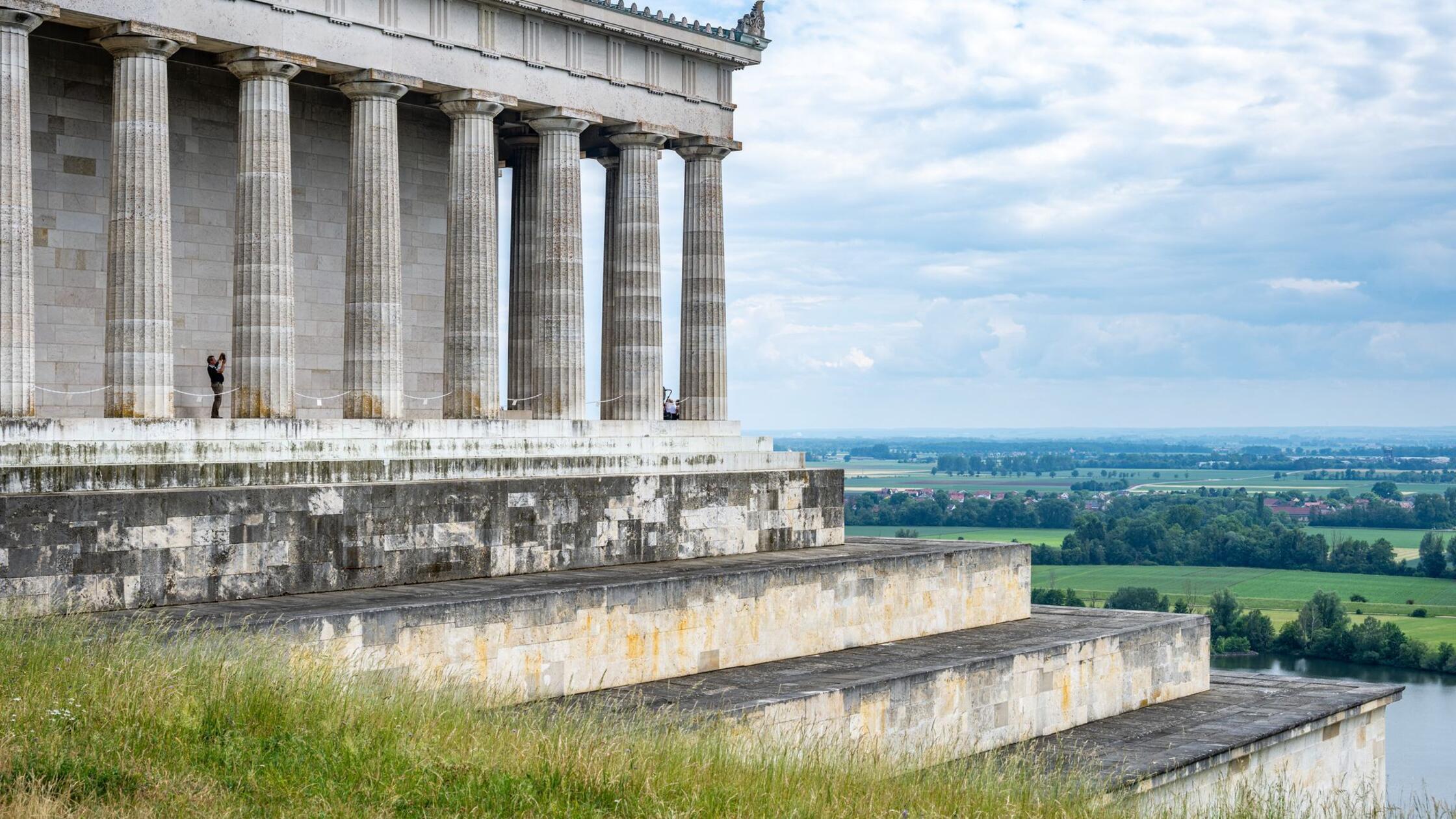 Die Walhalla nahe Regensburg. Nach dem tödlichen S