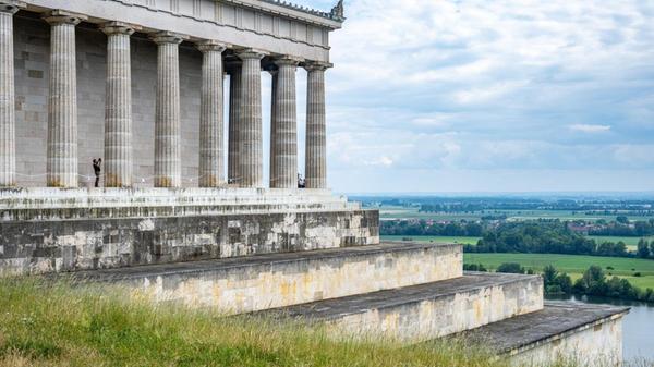 Die Walhalla nahe Regensburg. Nach dem tödlichen S