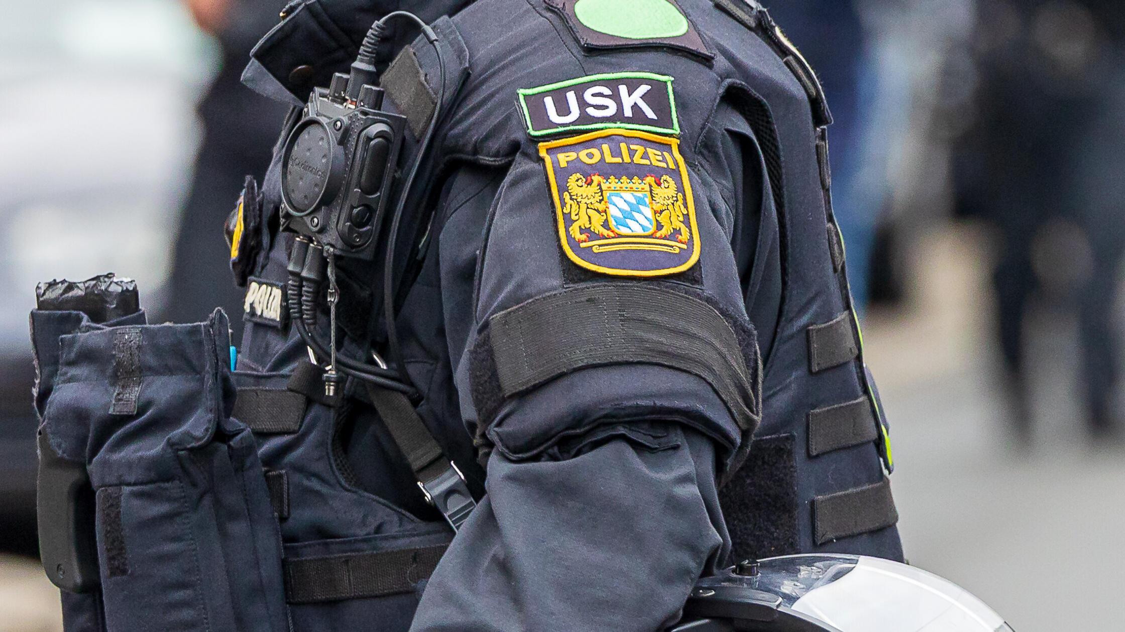 Polizeieinsatz bei Montagsdemo des ‚Team Menschenr