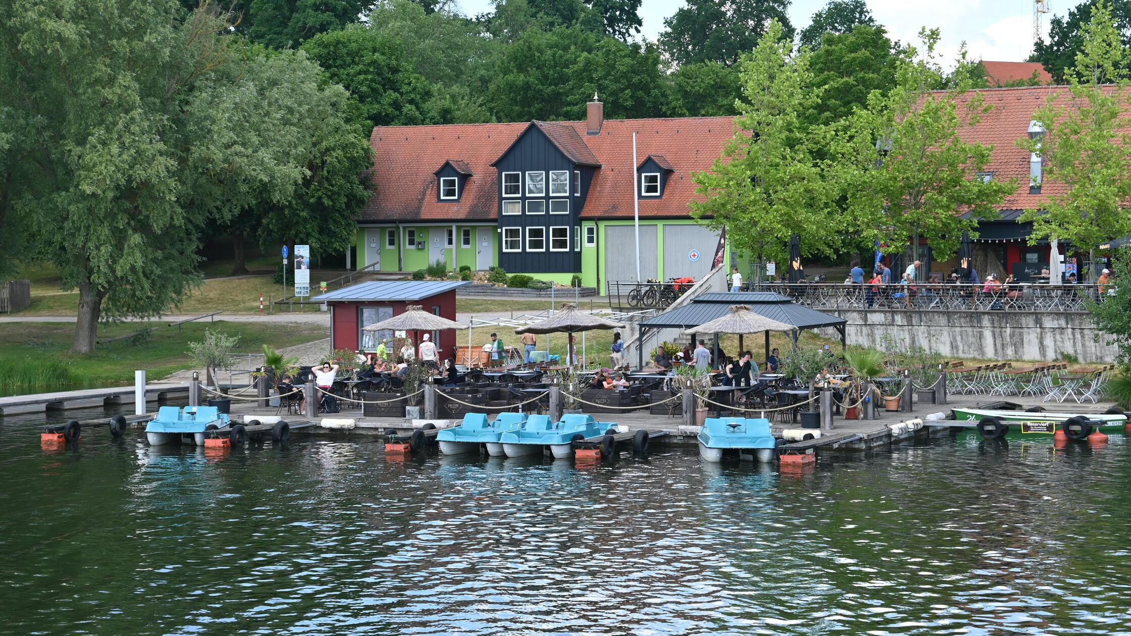Sand und Sofa Igelsbachsee Gastronomie Brombachsee