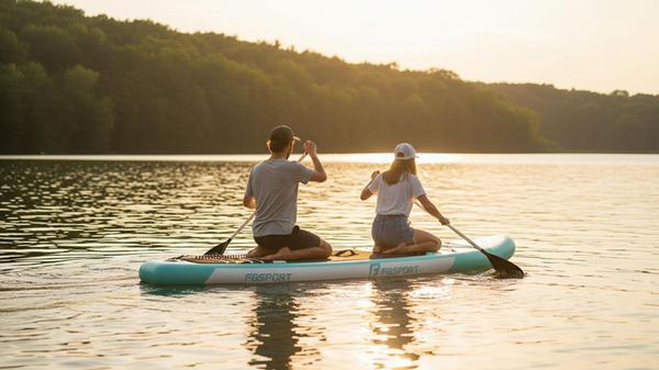 6Aufblasbares SUP-Board Komplett-Set