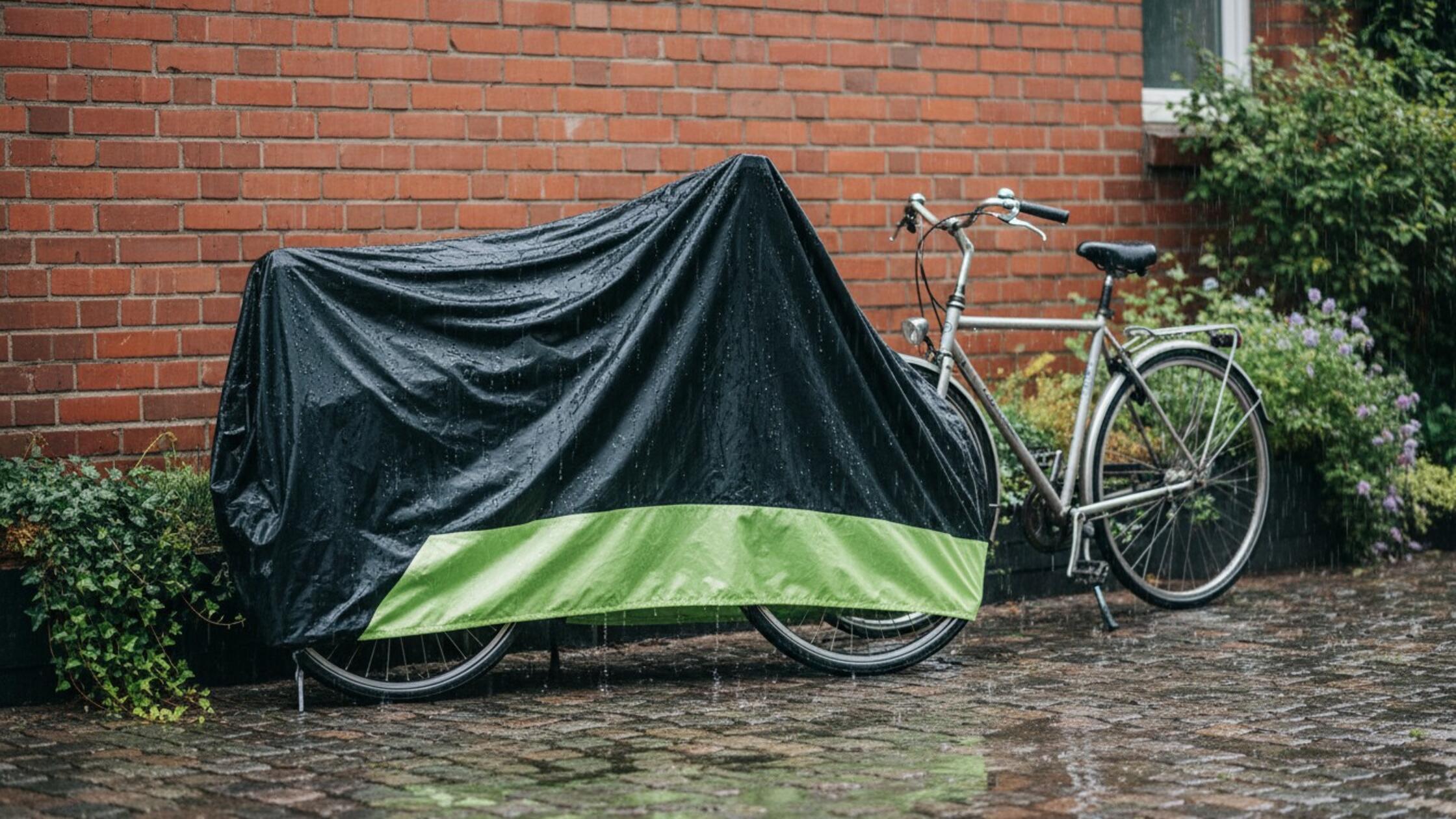 Fahrradabdeckung Rost Regen Schutz