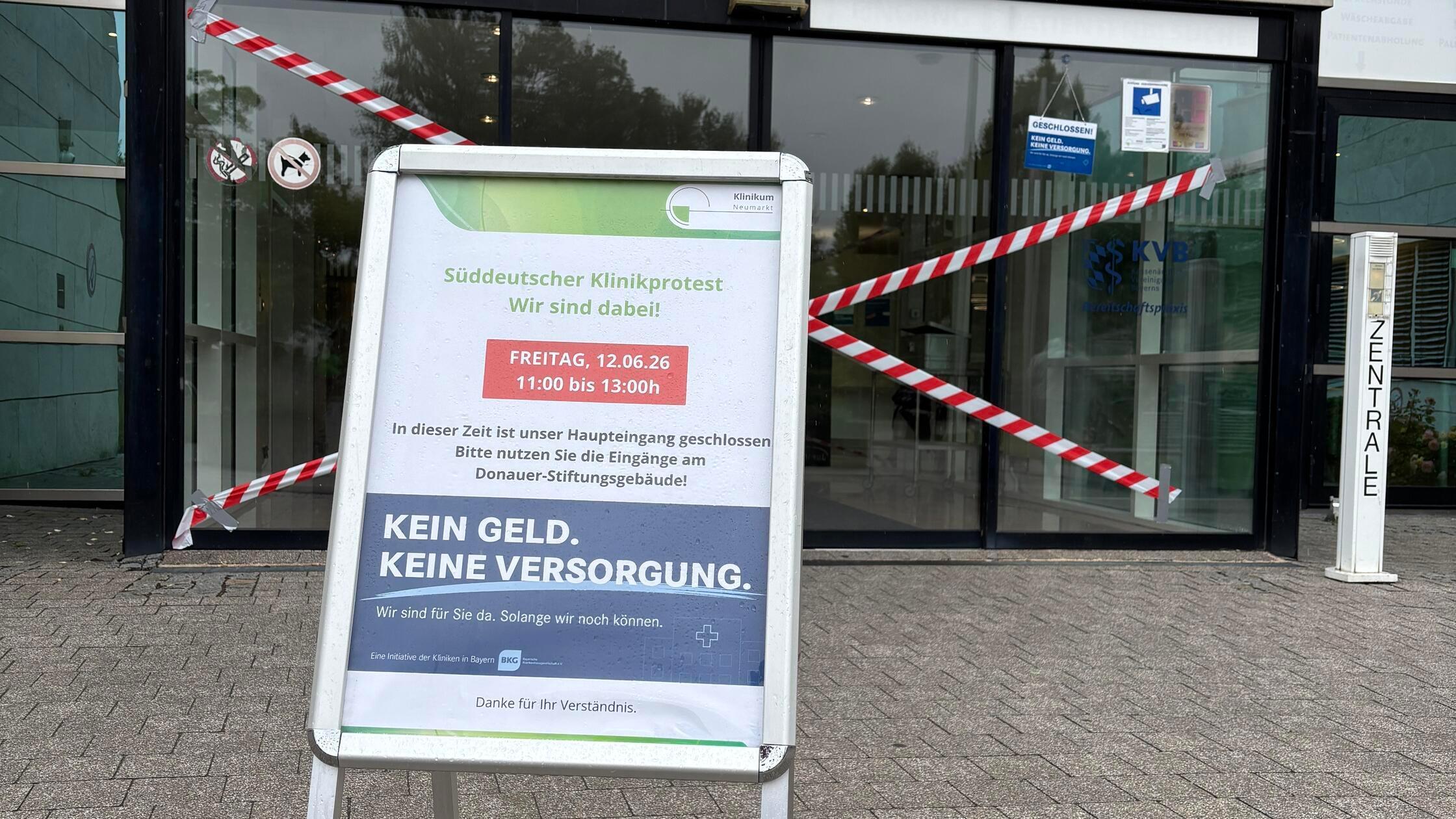 Protesttag am Klinikum