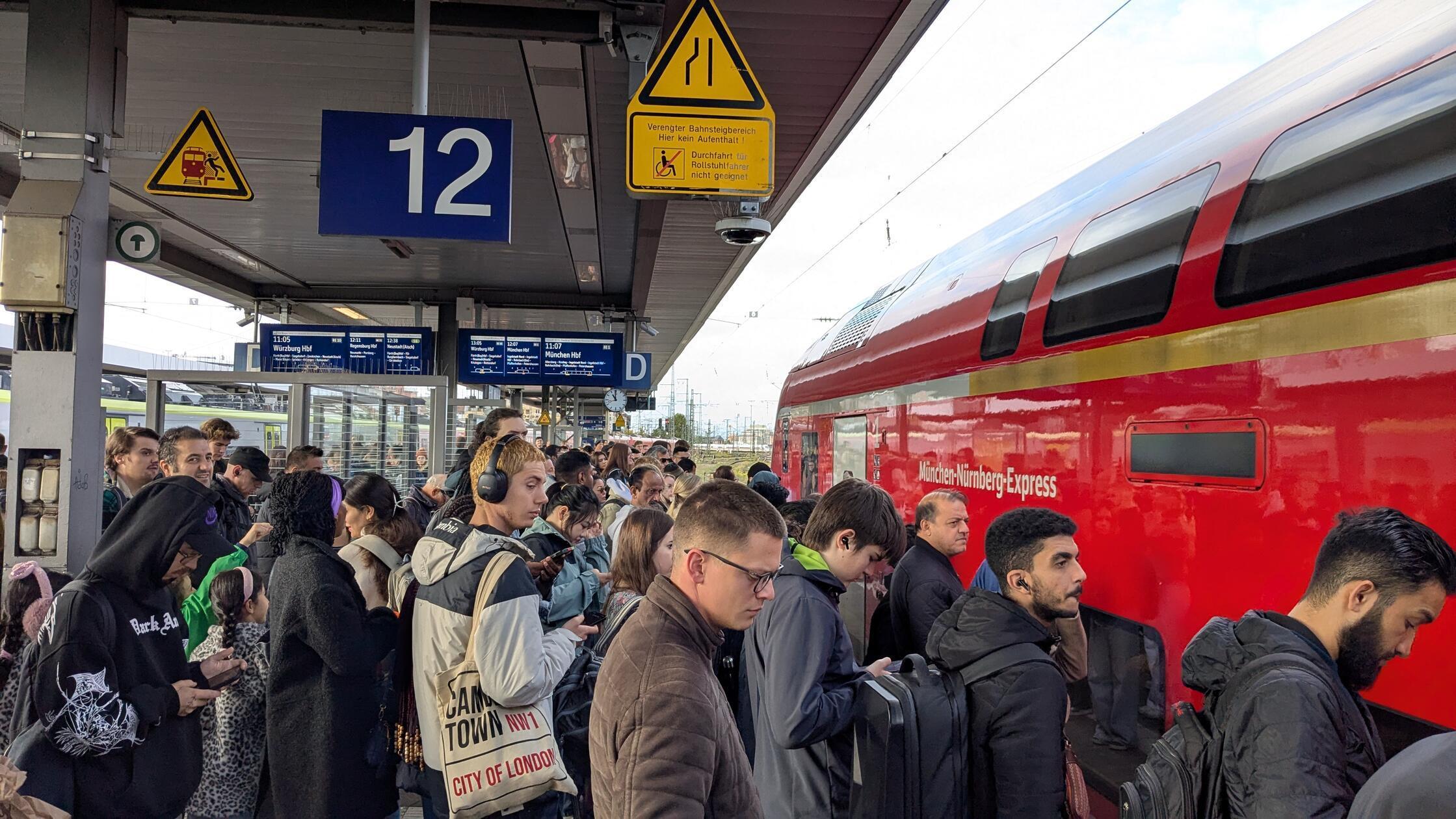 RE1 Nürnberg Allersberg München