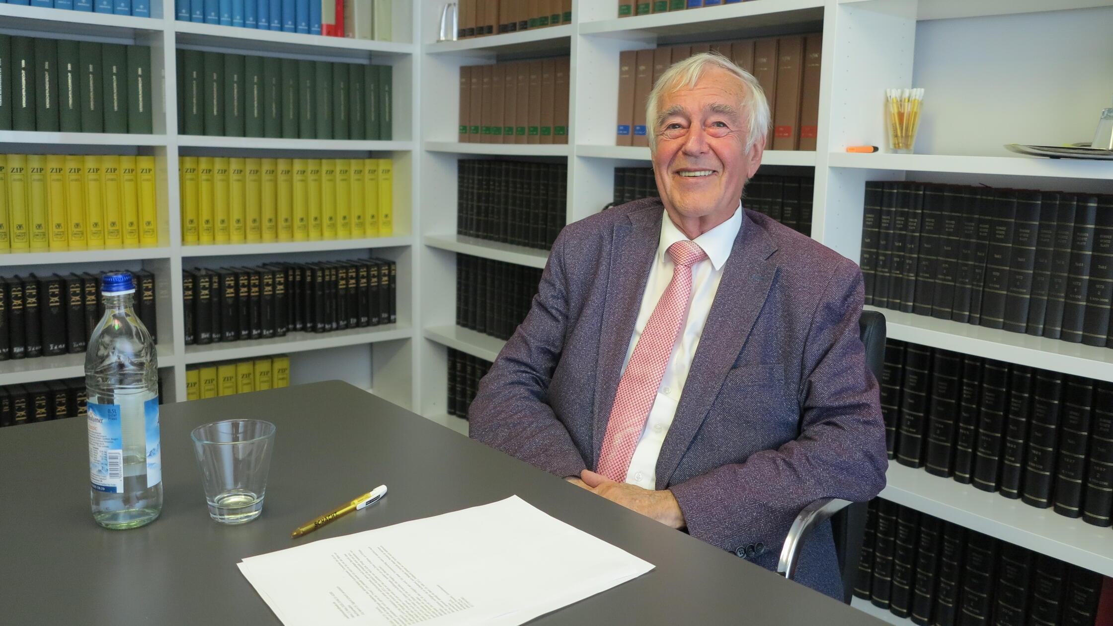 Sigurd Schacht in der ehemals von ihm geleiteten A