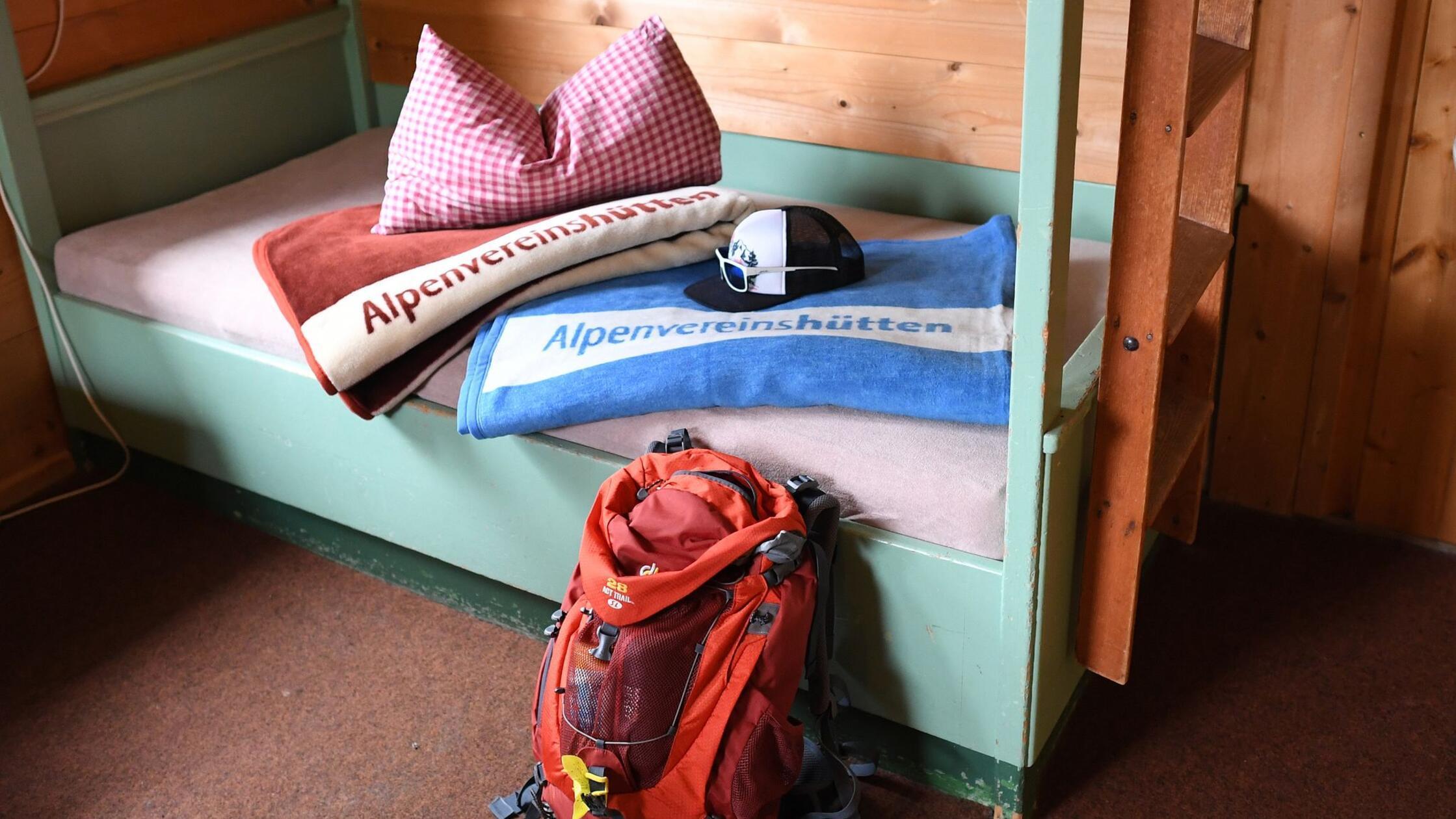 In einem Lager auf dem Kreuzeckhaus im Wetterstein