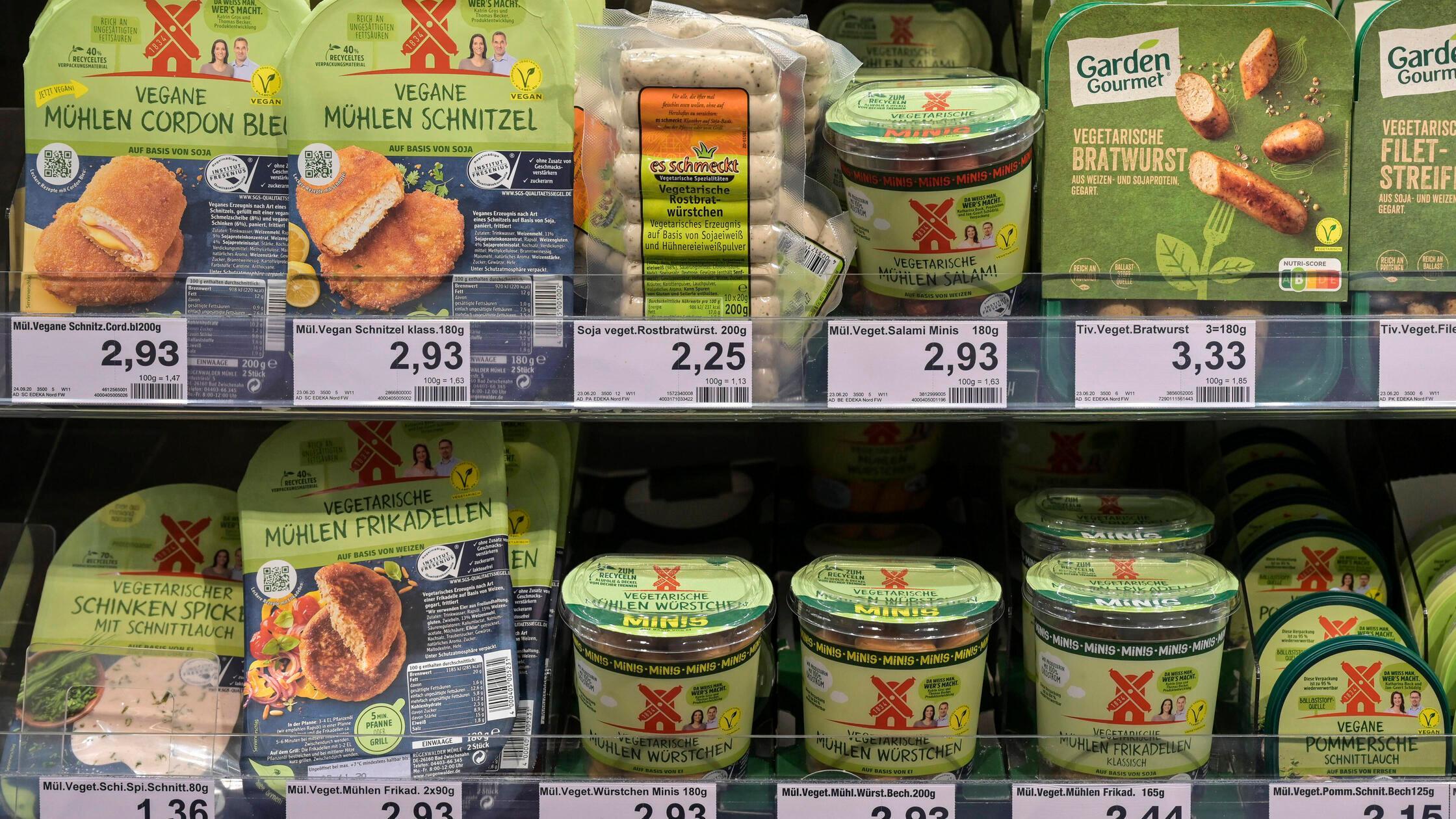 Germany, vegetarian meat taste products GERMANY, E