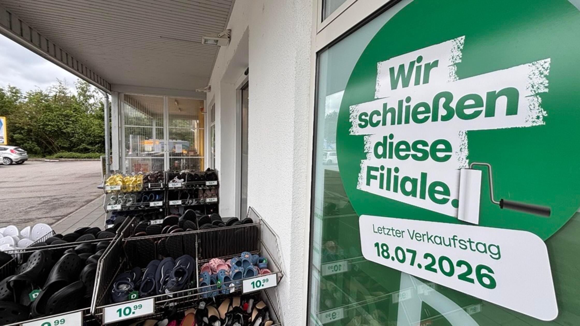 Deichmann-Filiale in der Altdorfer Straße