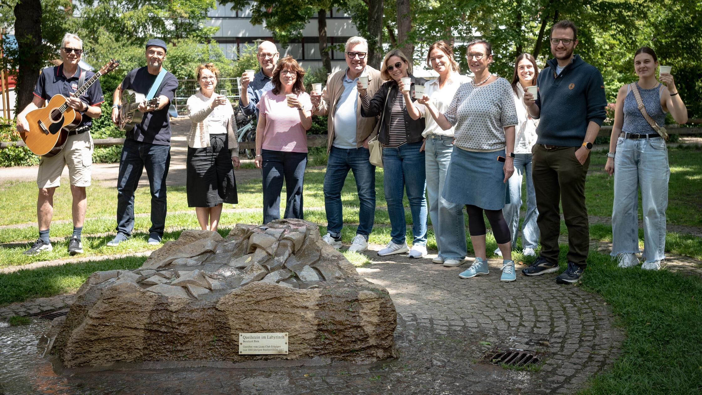 Anstoßen auf gelebtes BürgerInnen-Engagement am Bo