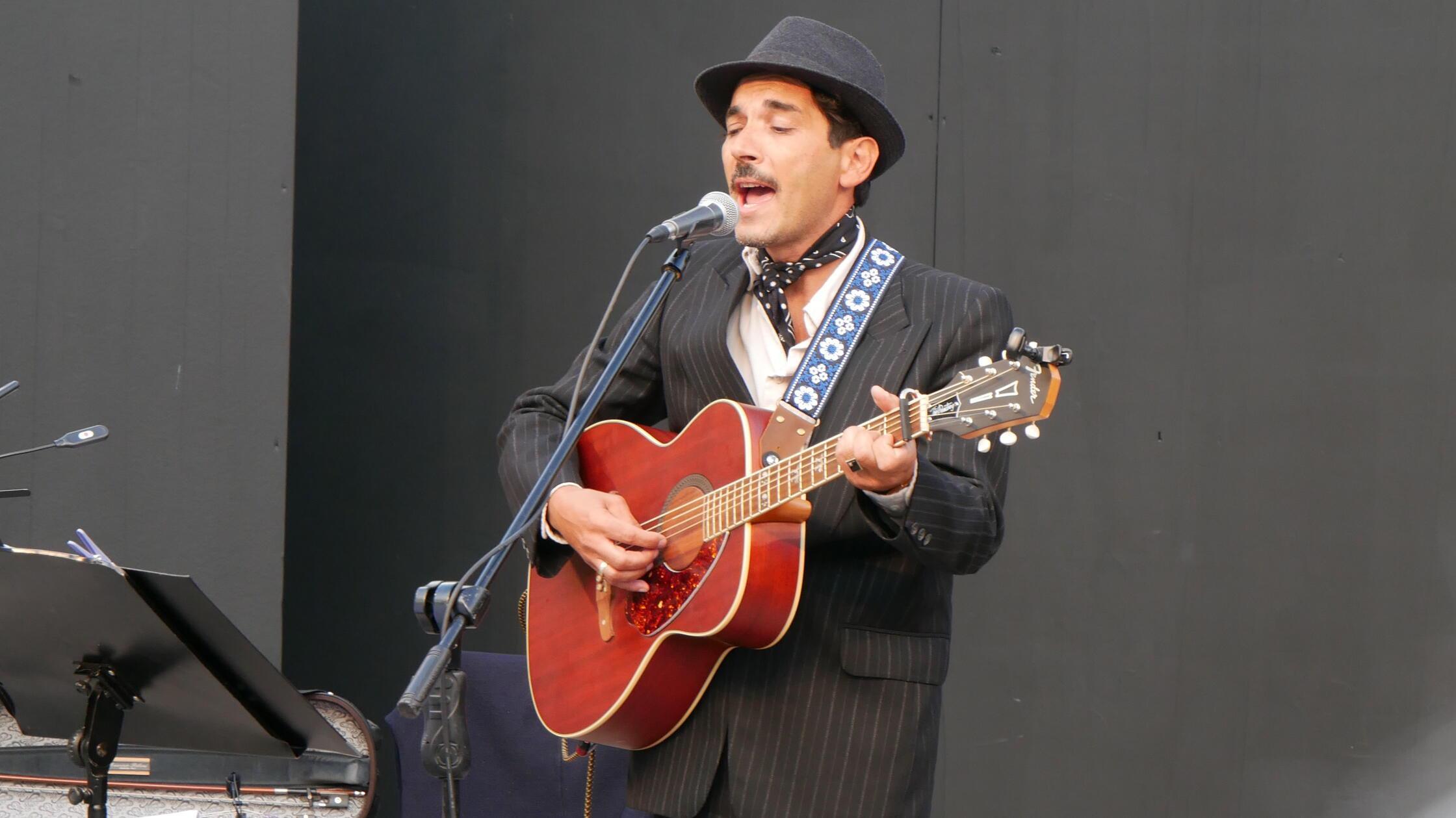Alessandro Mega in Aktion.