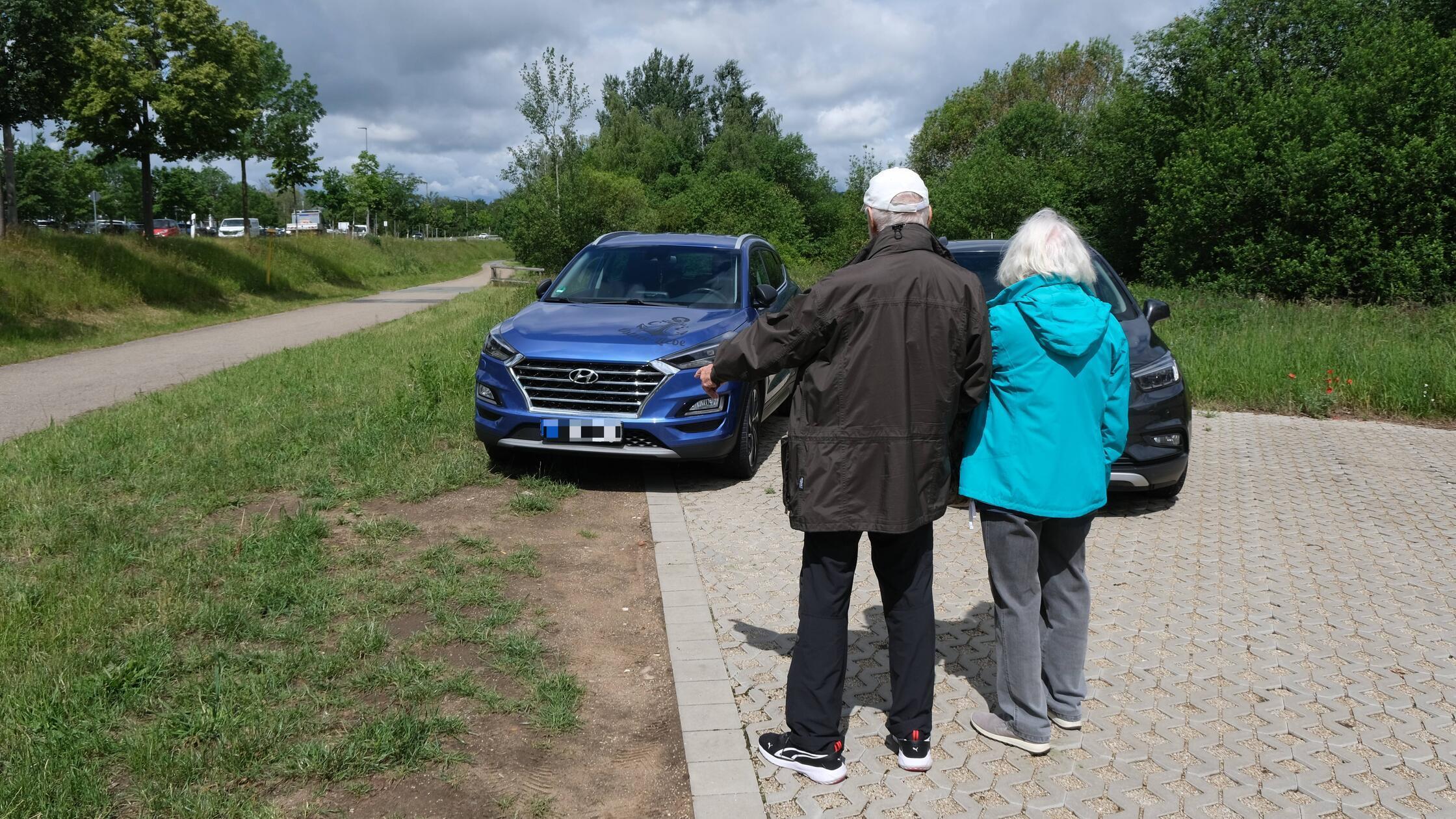 Ehepaar erhält Strafzettel auf Parkplatz bei Norma