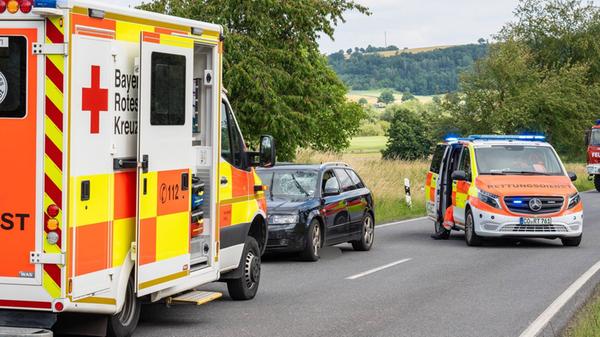 Auf der Kreisstraße HAS 53 in Untermerzbach ist es