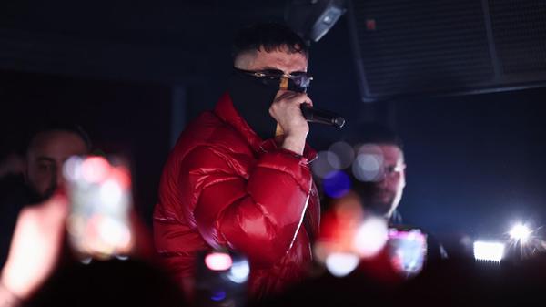 Der Rapper Haftbefehl tritt im La Louve in Gießen