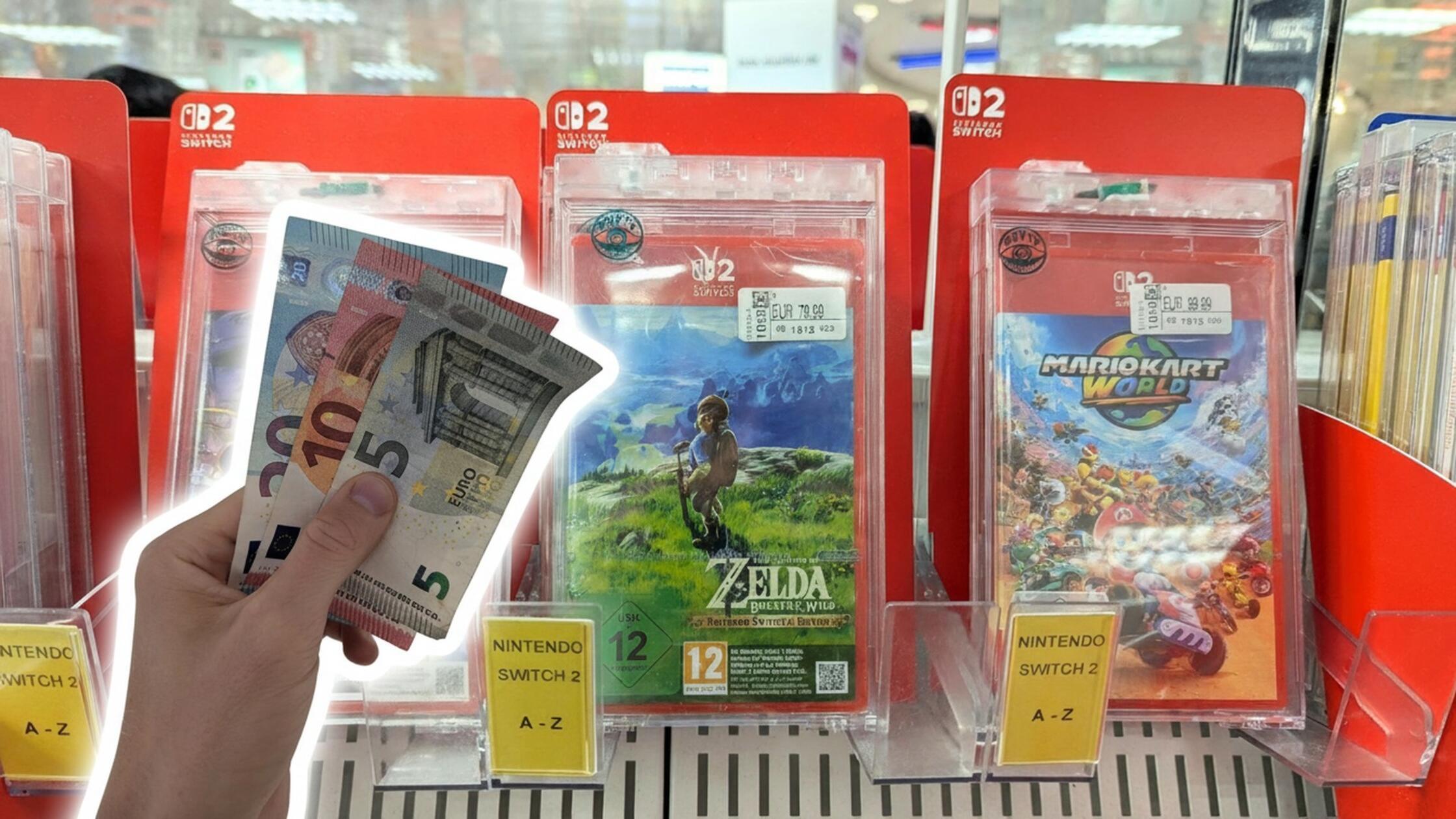 Nintendo Switch 2 Spiele Geld