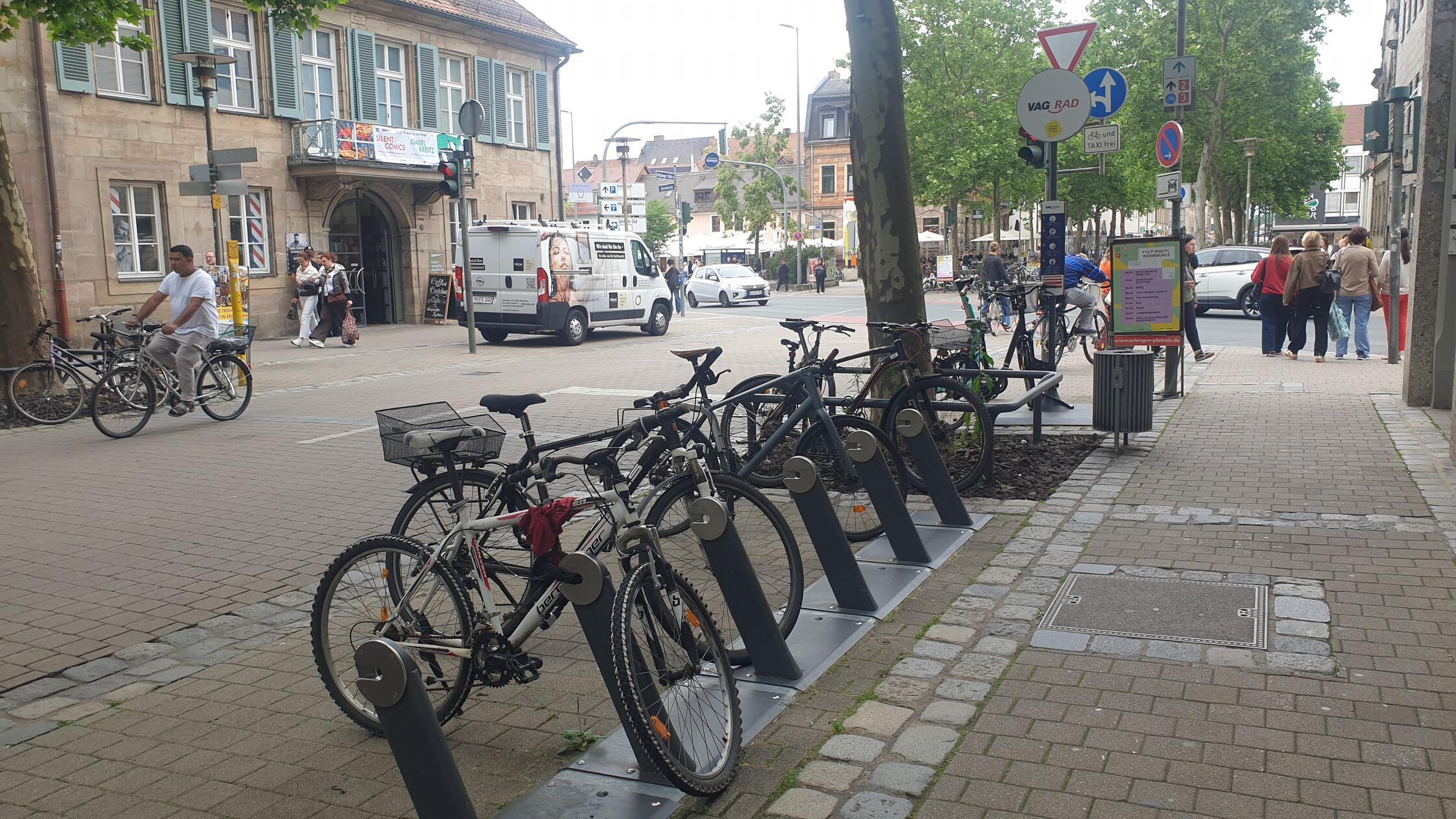 VAG-Rad-Station Erlangen Arcaden