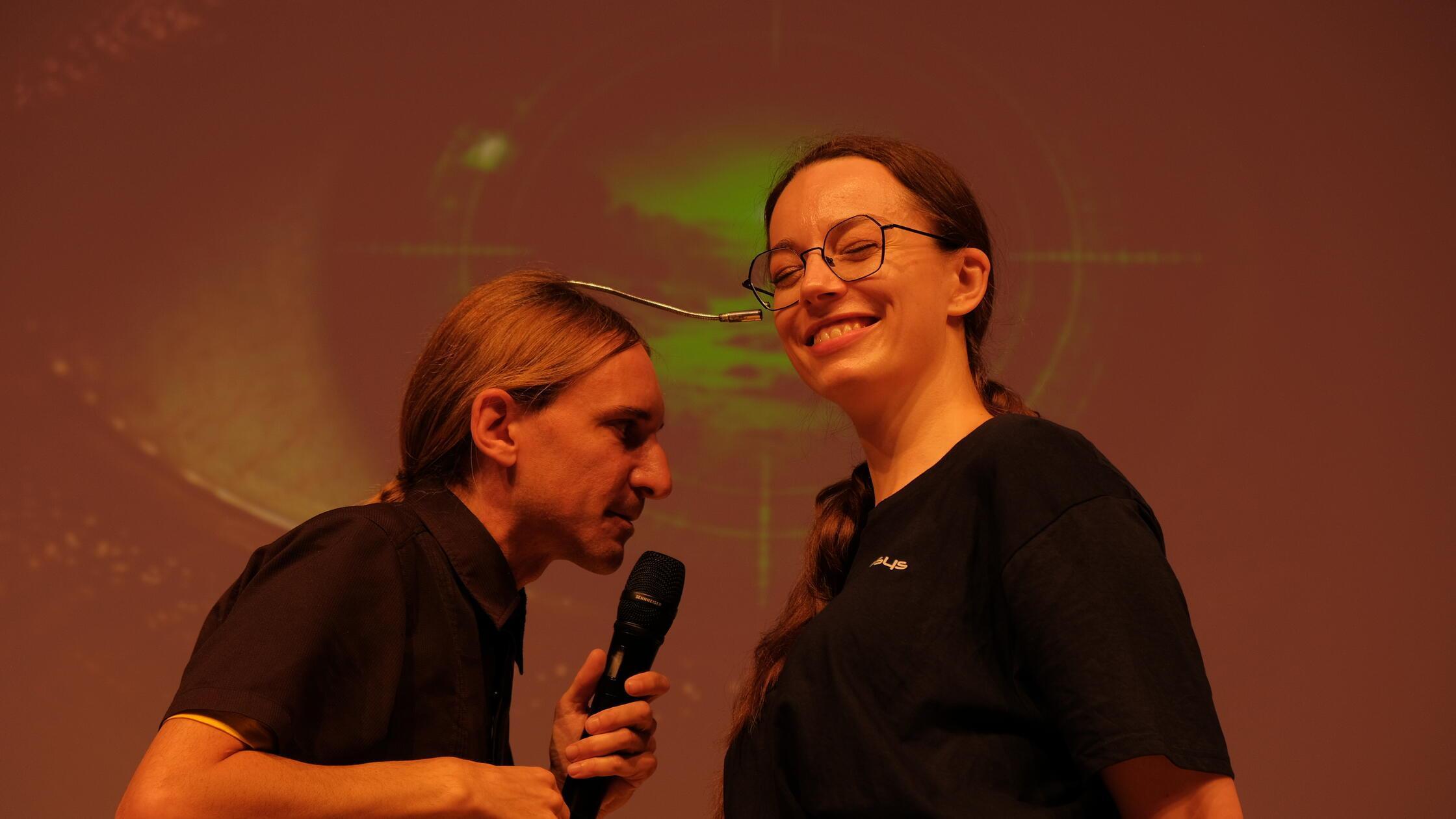 Neil Harbisson beim Digital Festival Nürnberg