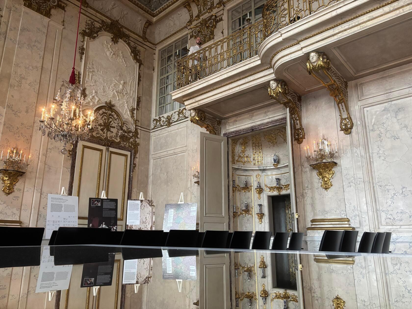 Residenz Ansbach, Eröffnung Carlone-Saal, Festsaal, Ausstellung "Wie der Himmel an die Decke kam" 01.07-04.10.2026