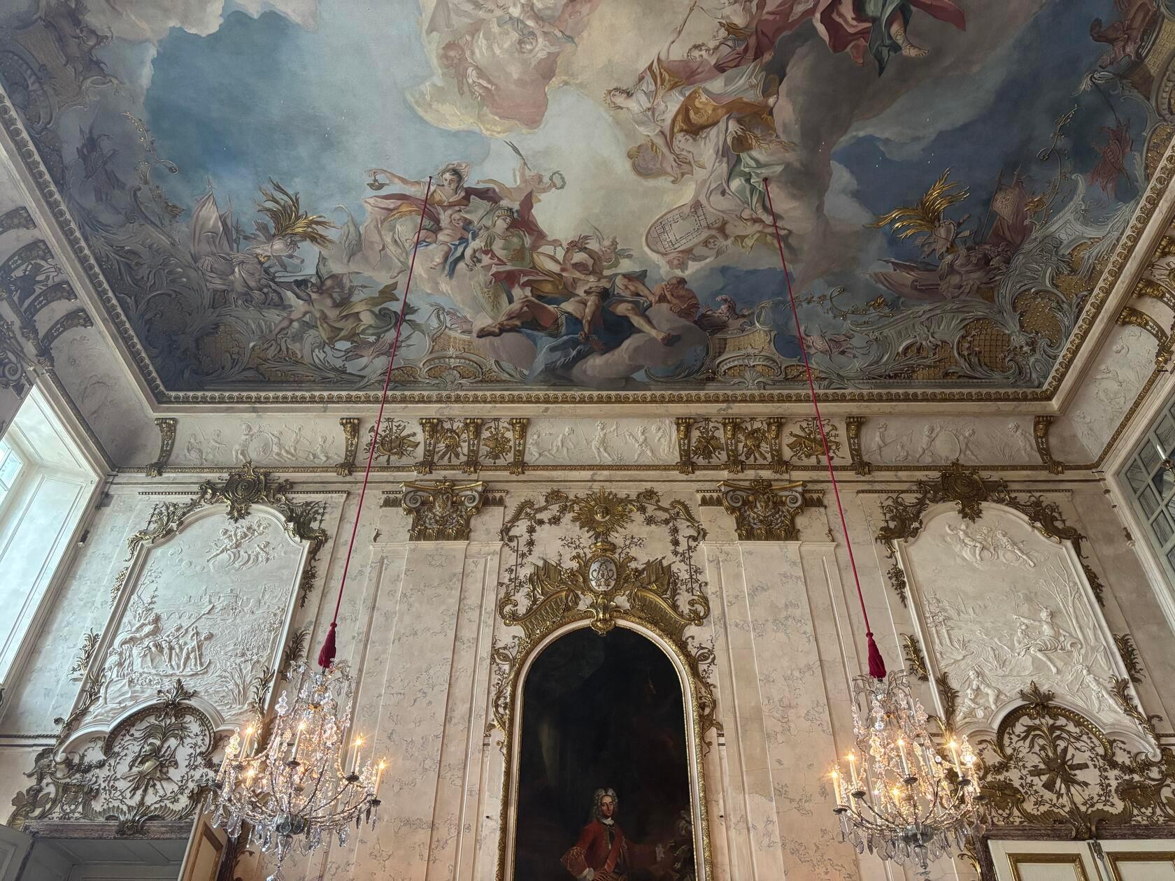 Residenz Ansbach, Eröffnung Carlone-Saal, Festsaal, Ausstellung "Wie der Himmel an die Decke kam" 01.07-04.10.2026