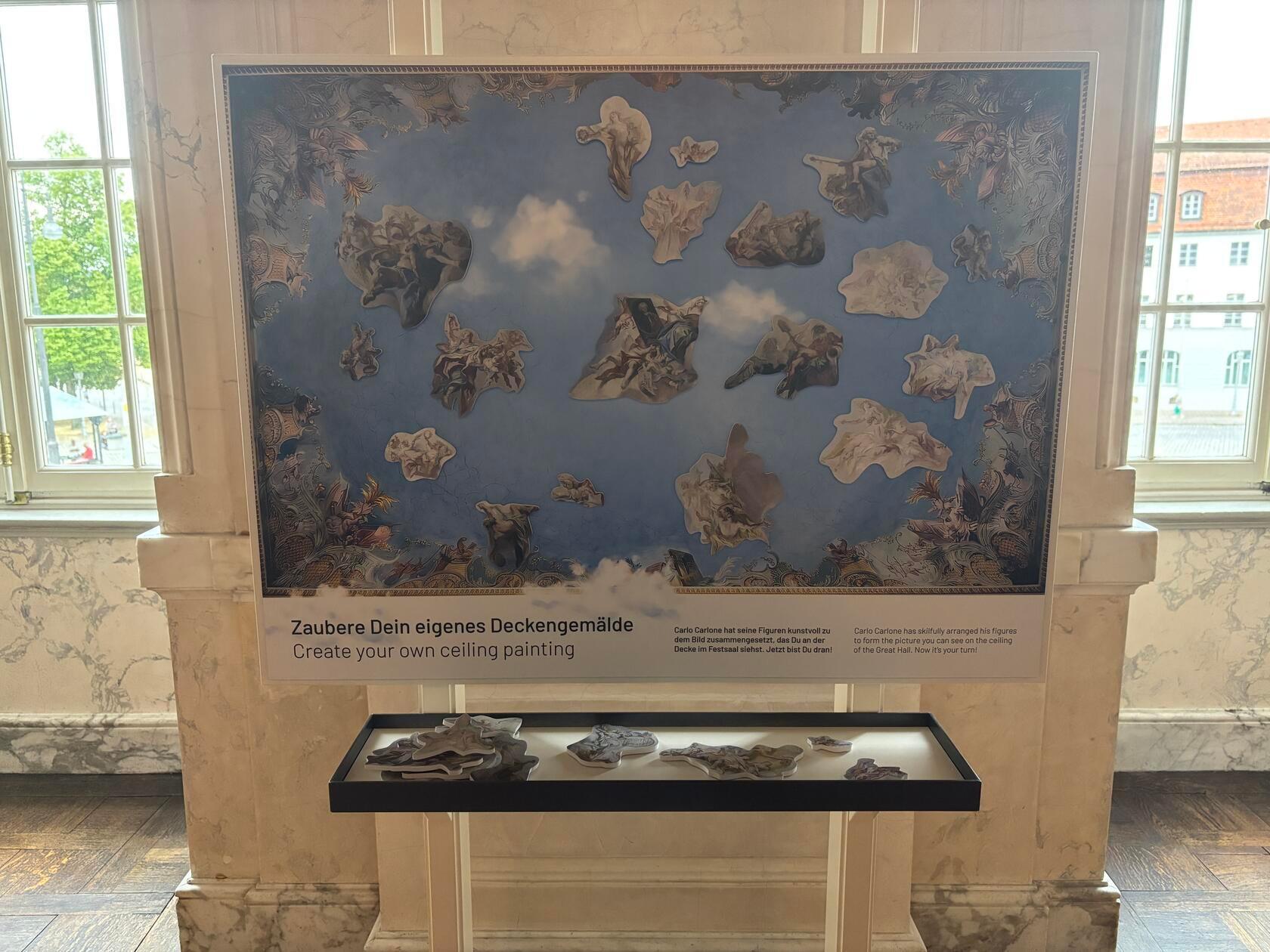 Residenz Ansbach, Eröffnung Carlone-Saal, Festsaal, Ausstellung "Wie der Himmel an die Decke kam" 01.07-04.10.2026