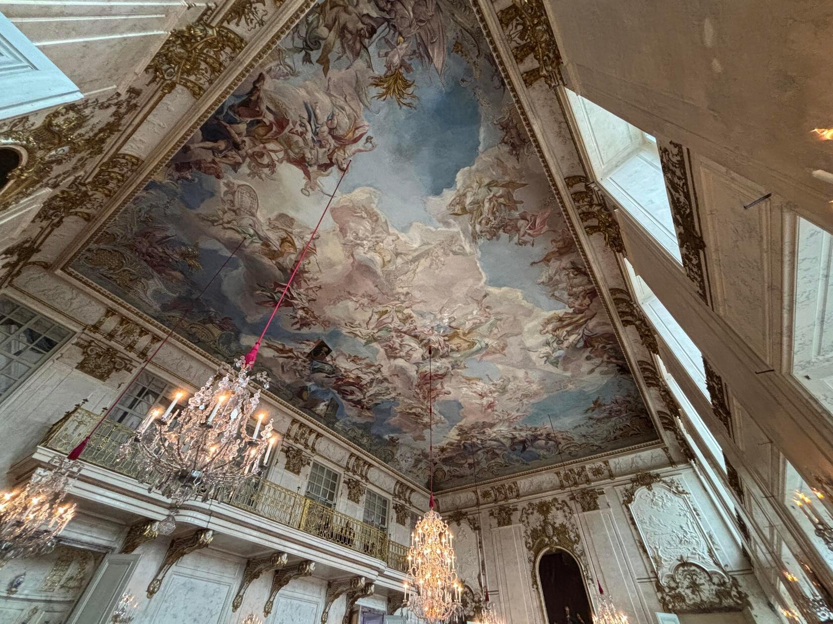 Residenz Ansbach, Eröffnung Carlone-Saal, Festsaal, Ausstellung "Wie der Himmel an die Decke kam" 01.07-04.10.2026