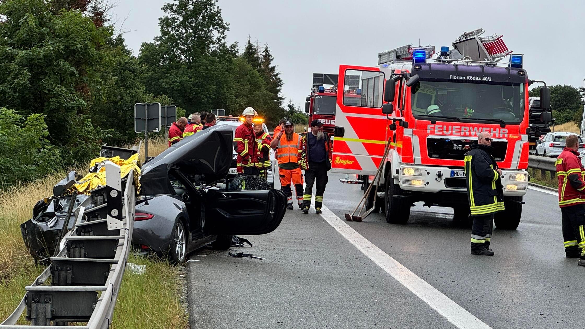 Auf den Autobahnen 9 und 72 im Raum Hof hat Starkr