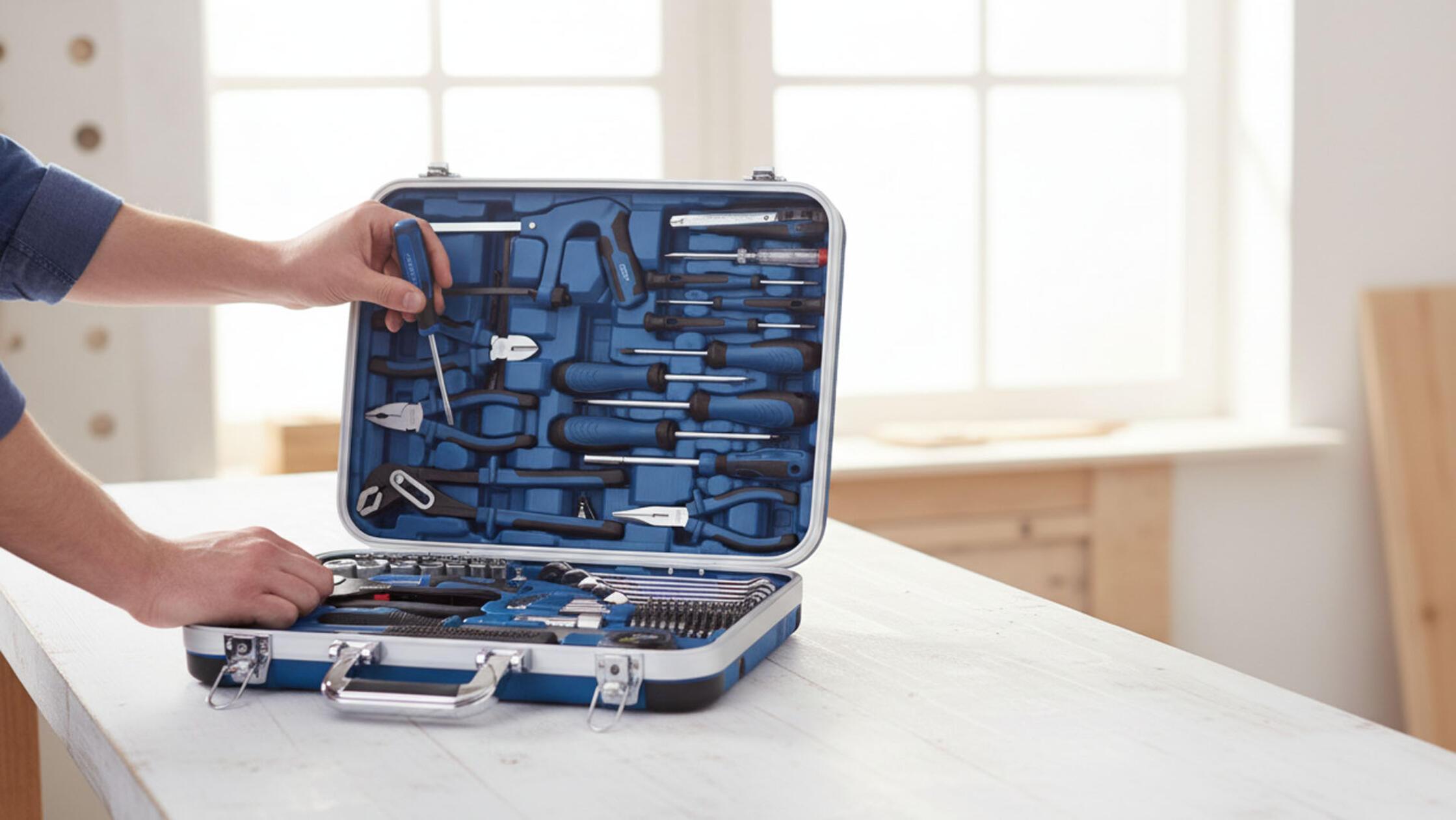 Scheppach Werkzeugkoffer Set