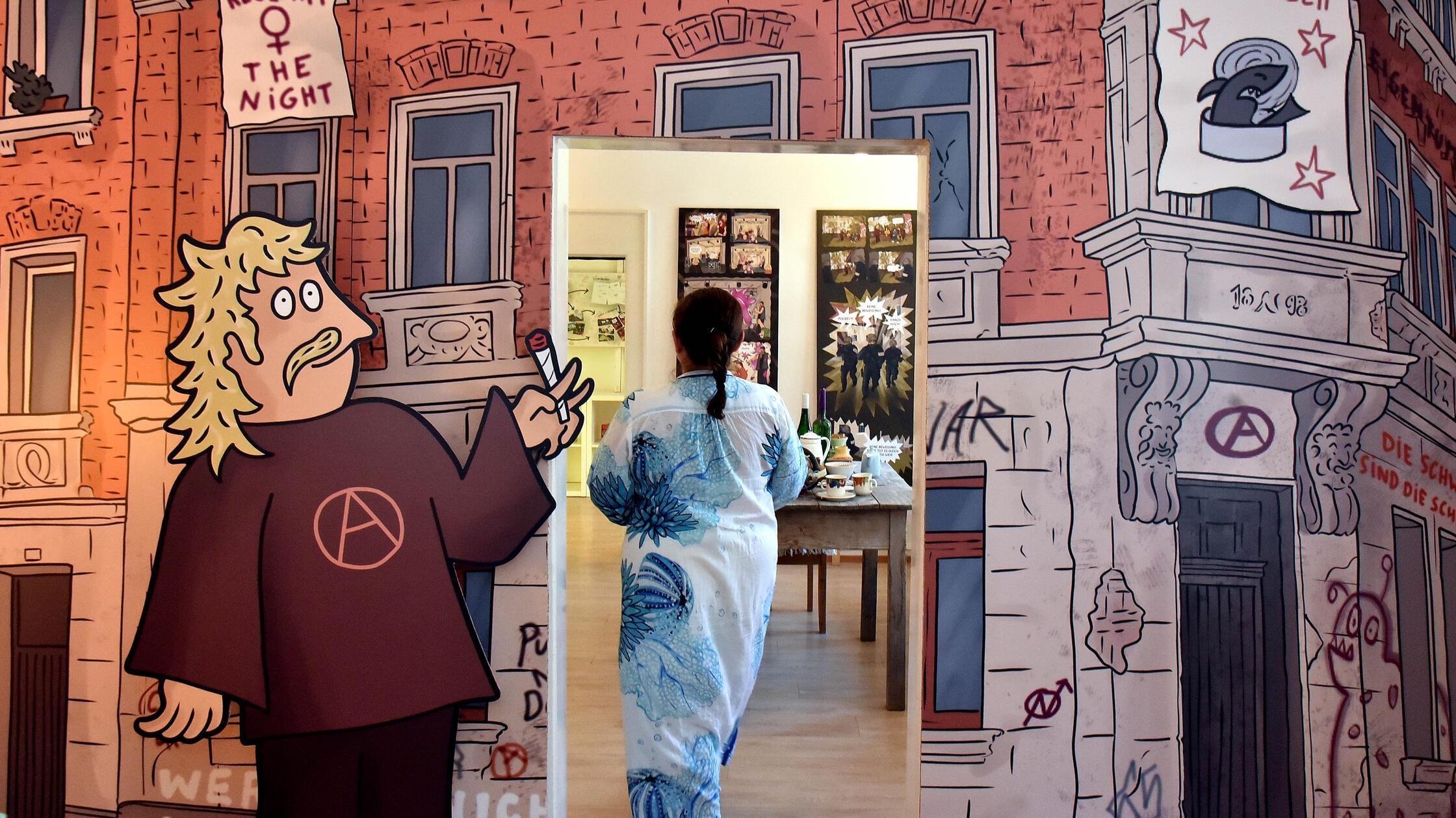 Motiv: Comicausstellung Lisa Neun, El Artelier