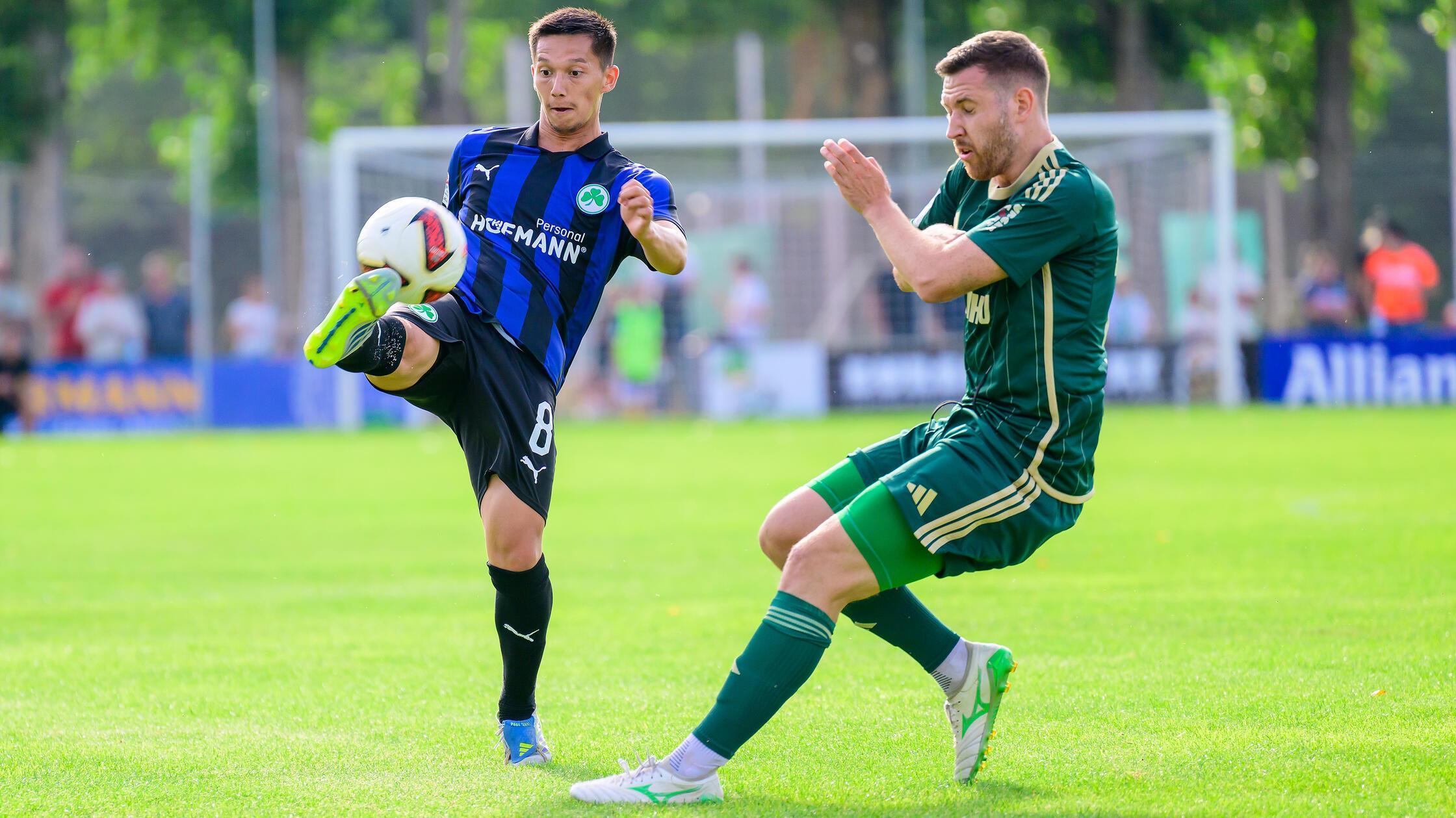 Drei Offensive treffen: SpVgg Greuther Fürth gewinnt Testspiel gegen SC ...