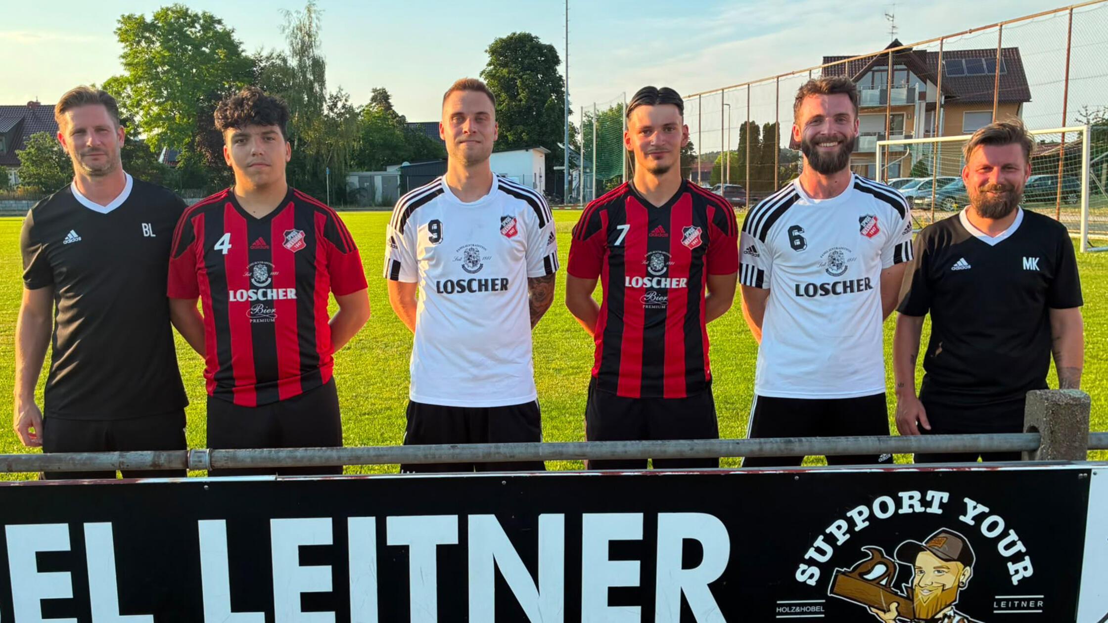 Trainergespann Bastian Lunz (links) und Manuel Kil
