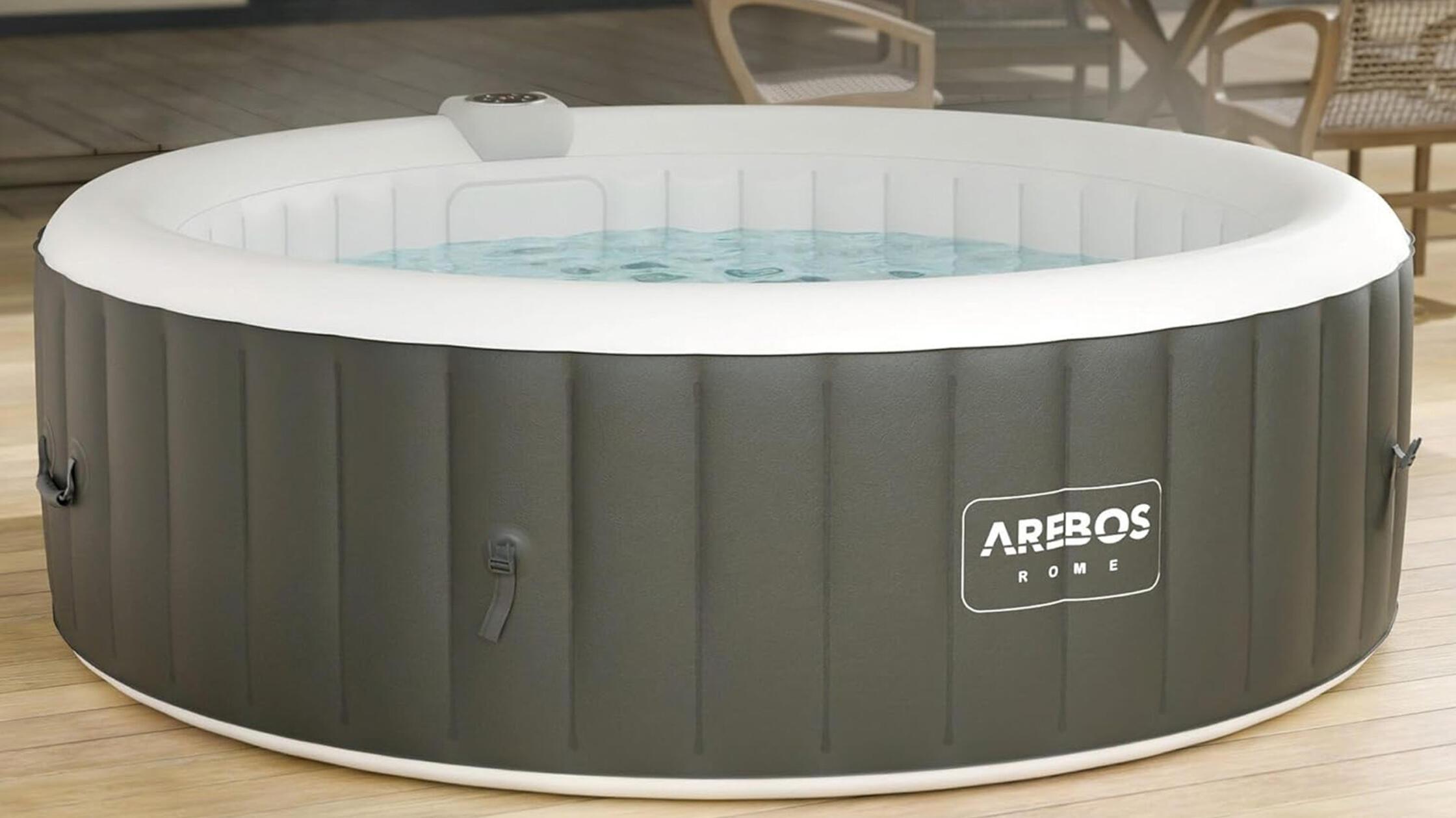 13aufblasbare Outdoor-Whirlpool Amazons Sommerhit