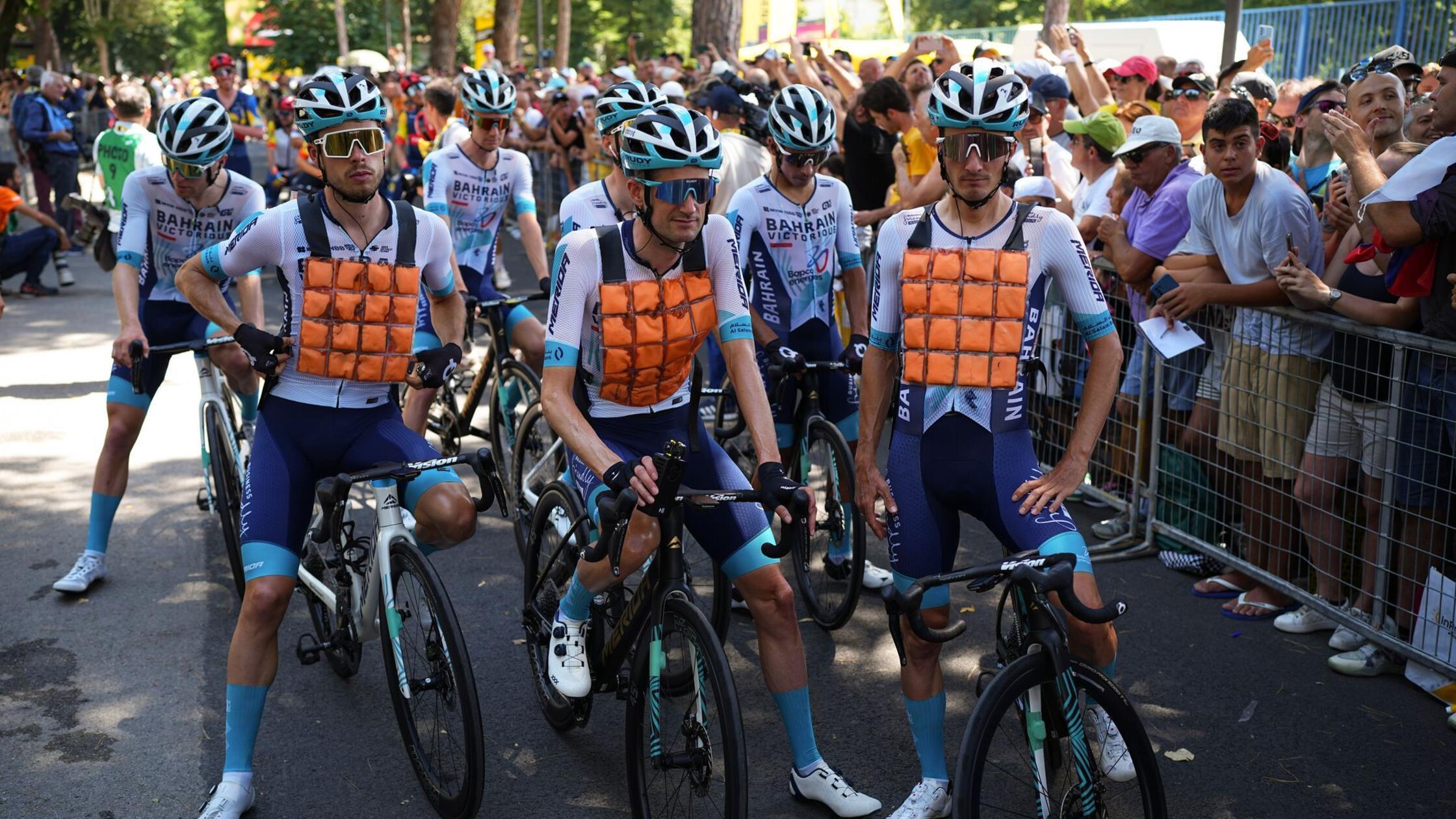 Tour de France: Das machen Radprofis gegen die Hitze