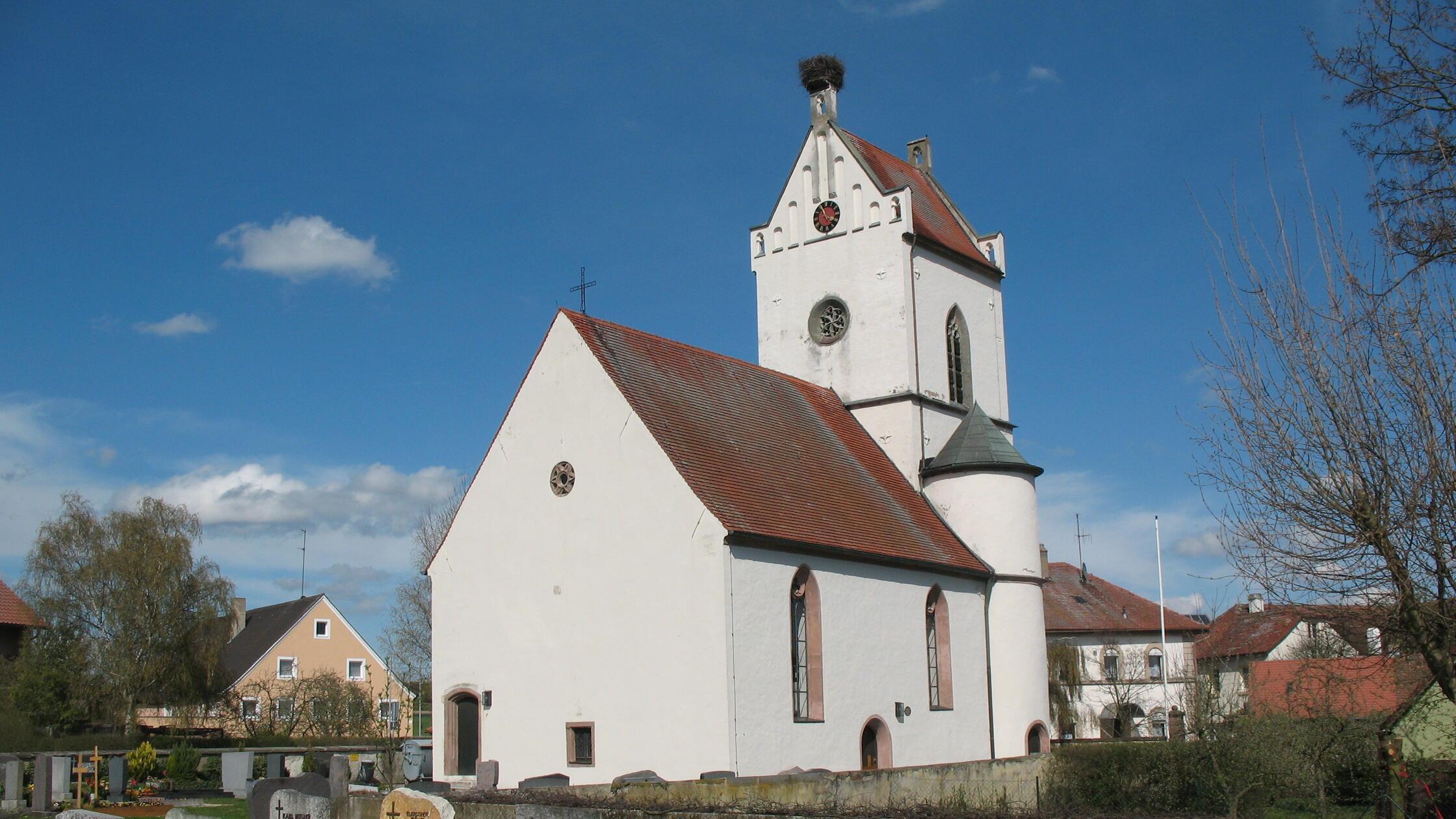 Neuenmuhr - St. Jakobuskirche (Ansicht von Südwest