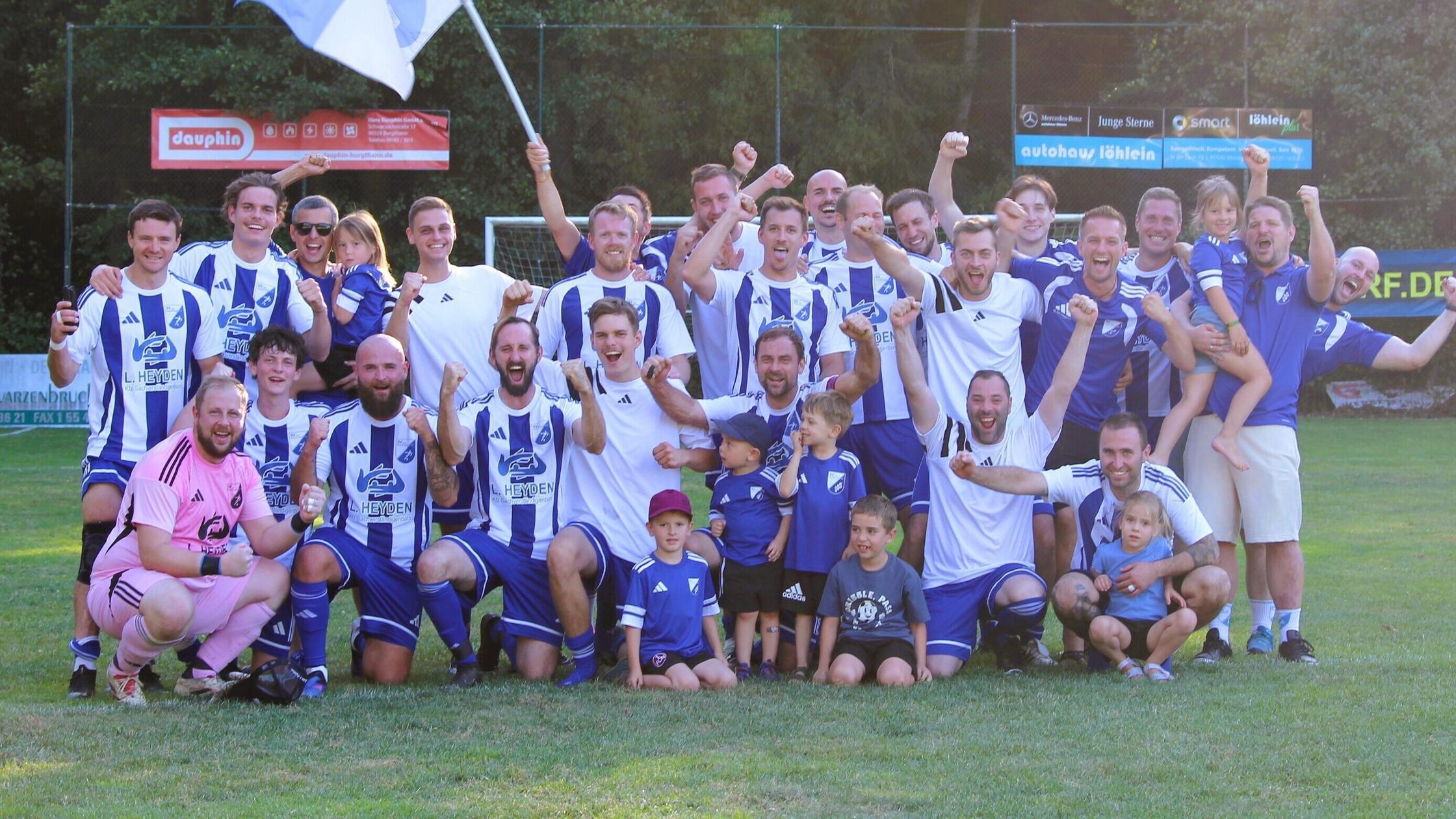 Burgthann Gemeindepokal Sieger SV Unterferrieden -