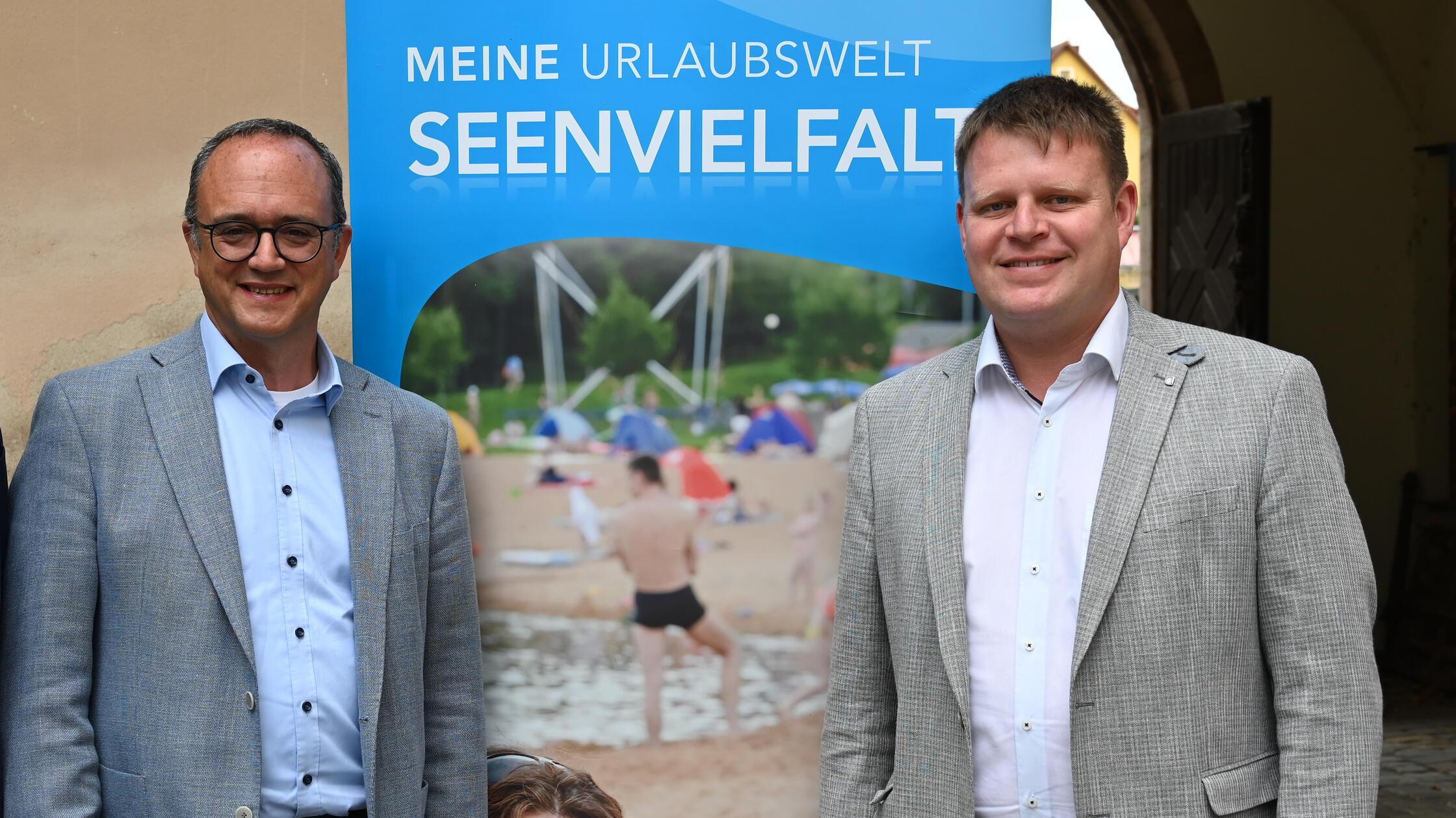 Markus Gläser (rechts) steht nun an der Spitze des
