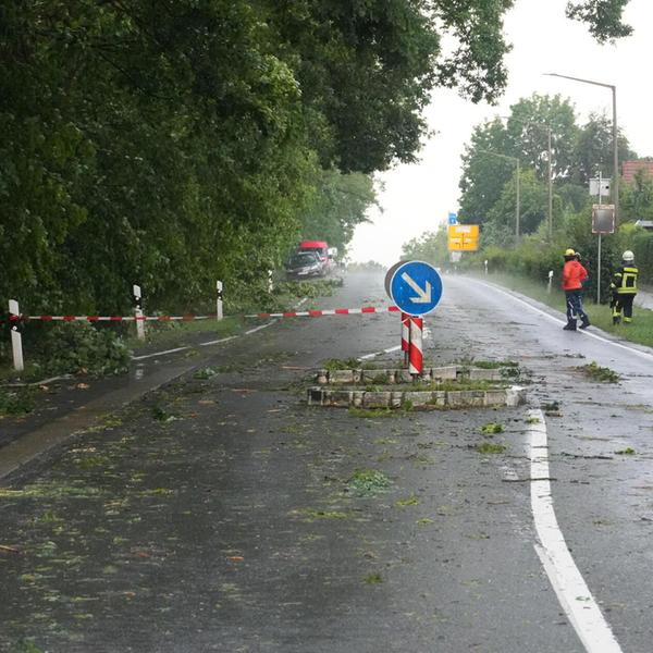 Unwetter Schäden Fürther Norden