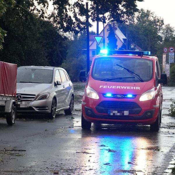 Unwetter Schäden Fürther Norden