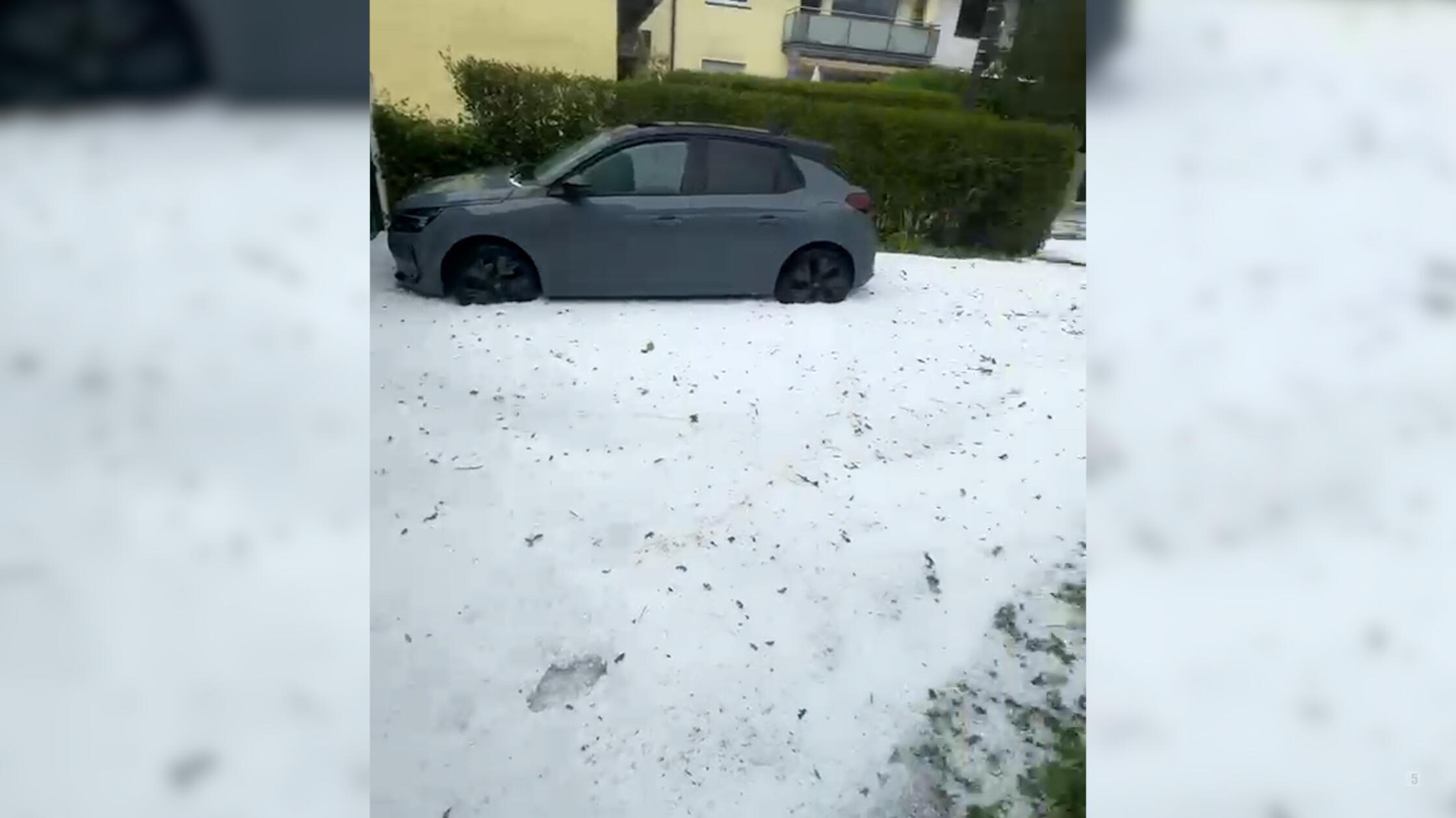 Heftiges Unwetter trifft Mittelfranken: Massiver S