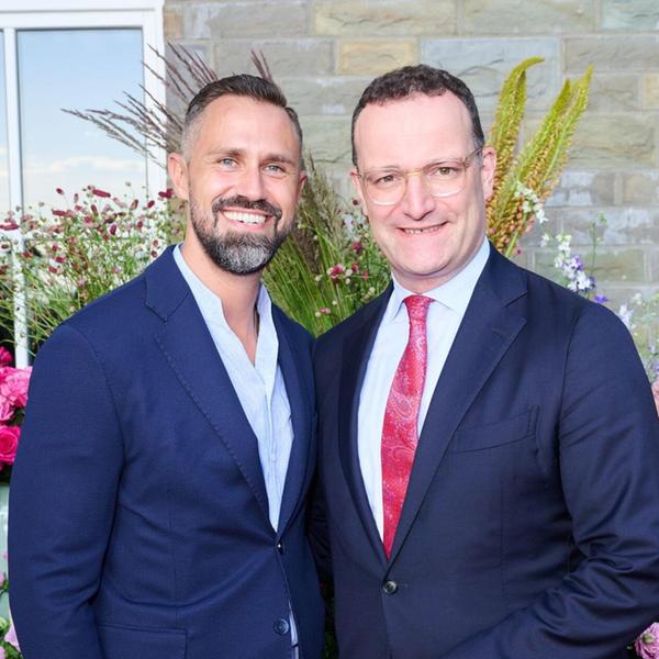 Jens Spahn (r,CDU), Fraktionsvorsitzender der Bund