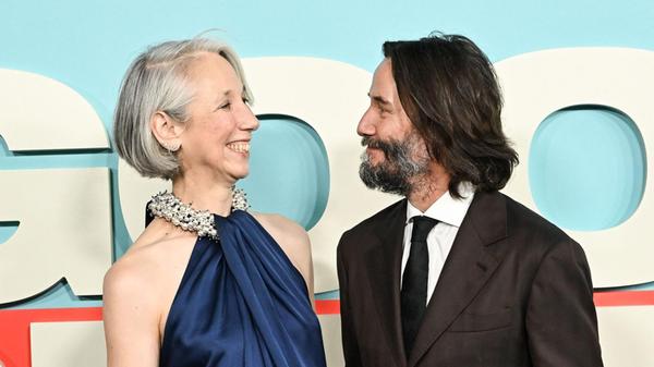 Keanu Reeves und seine Lebensgefährtin Alexandra G