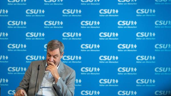 13.07.2026, Bayern, München: Markus Söder, CSU-Par