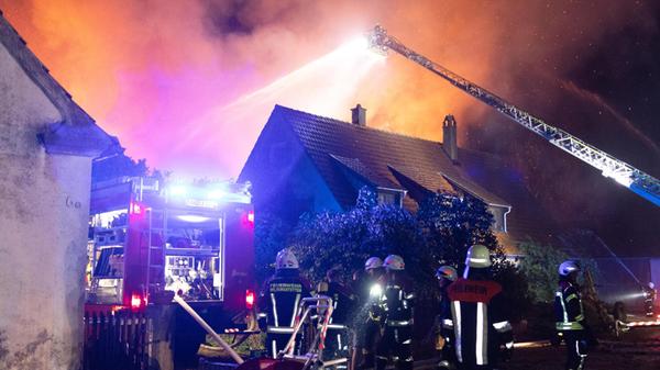 In Welchenholz im Landkreis Ansbach ist am Donners