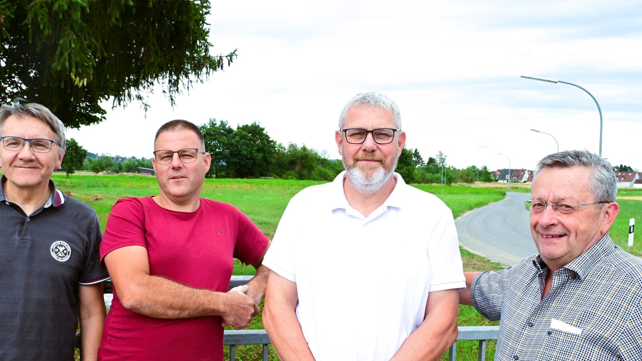Die Sprecher Gerald Dittrich, Florian Knauer, Diet